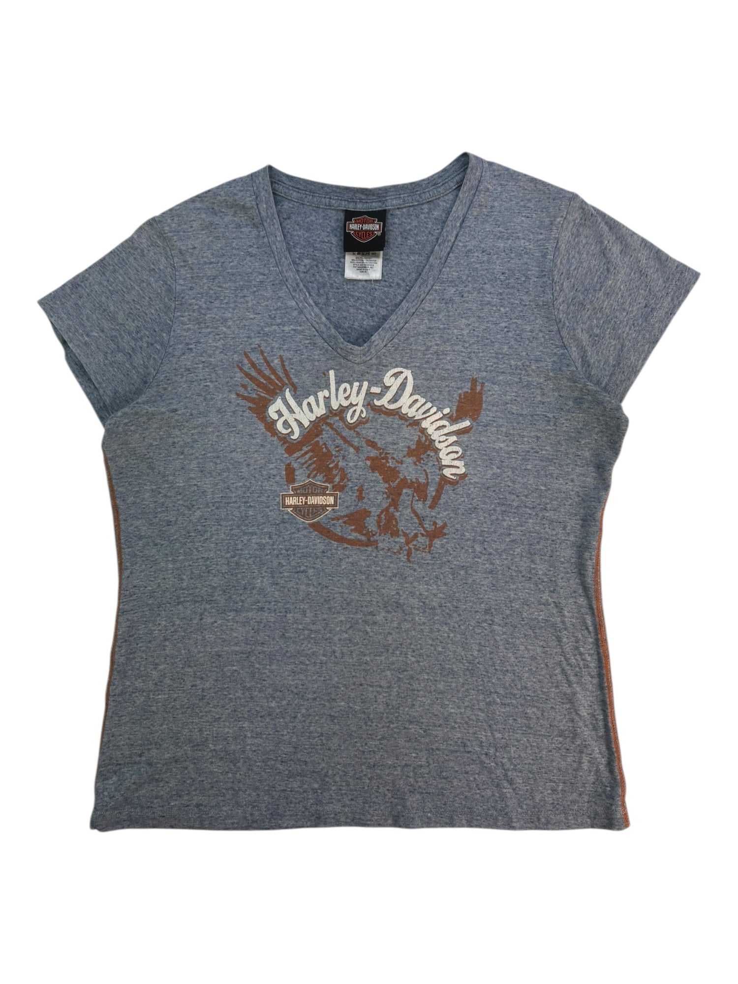 (M) New Castle Harley Davidson Tee