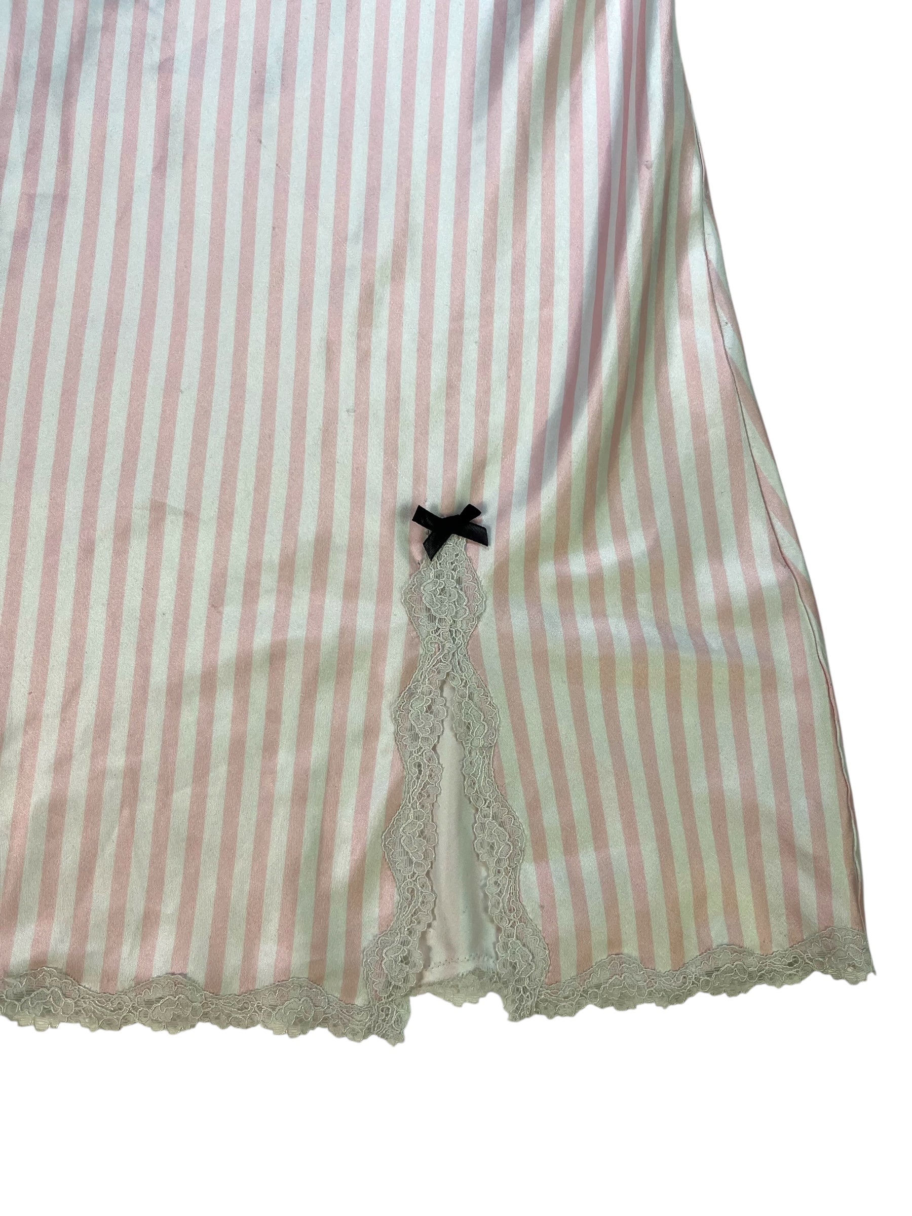 (M) Victoria's Secret Classic Striped Slip Dress
