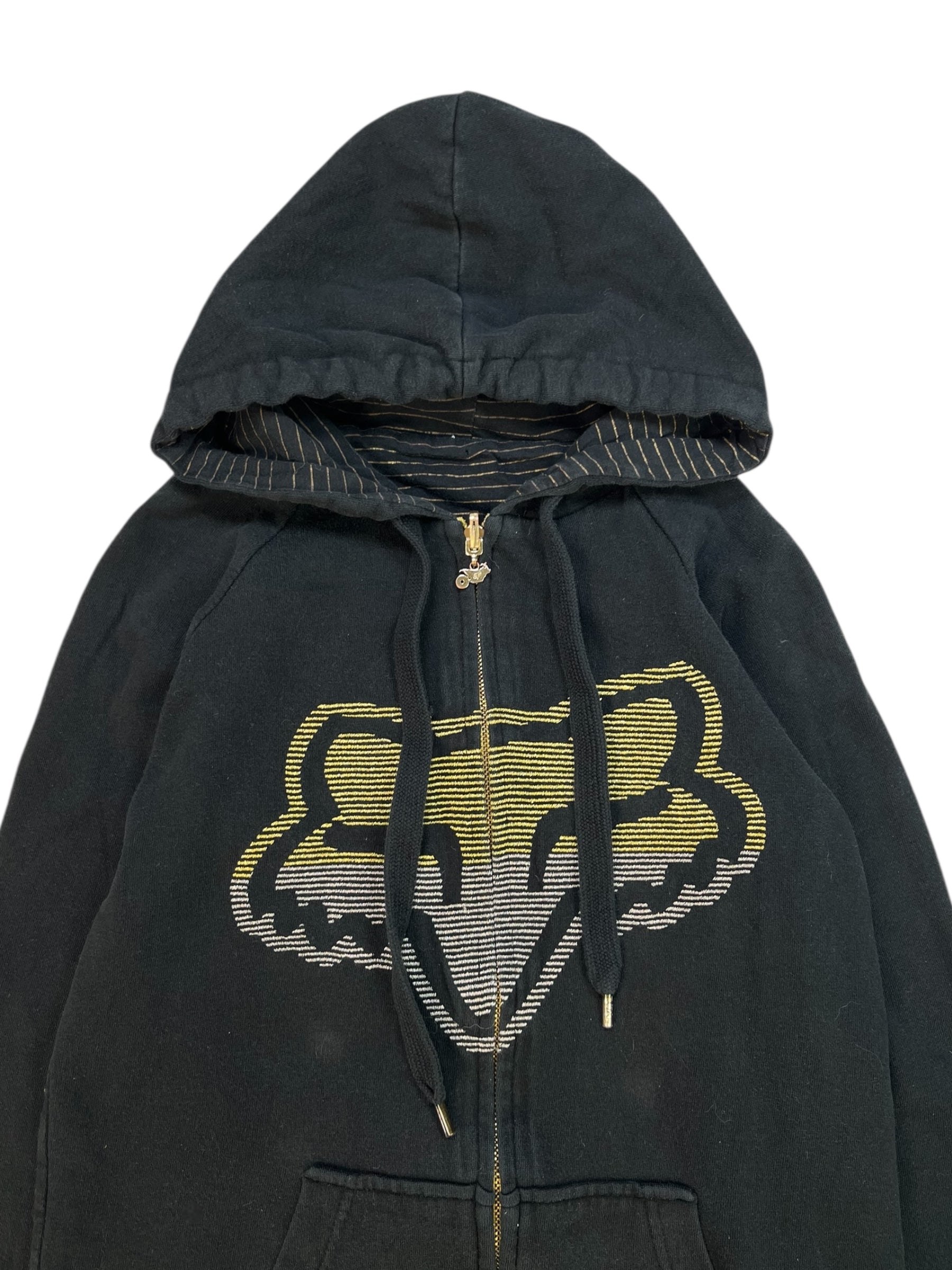 (S) FOX Racing Embroidered Zip-up Hoodie
