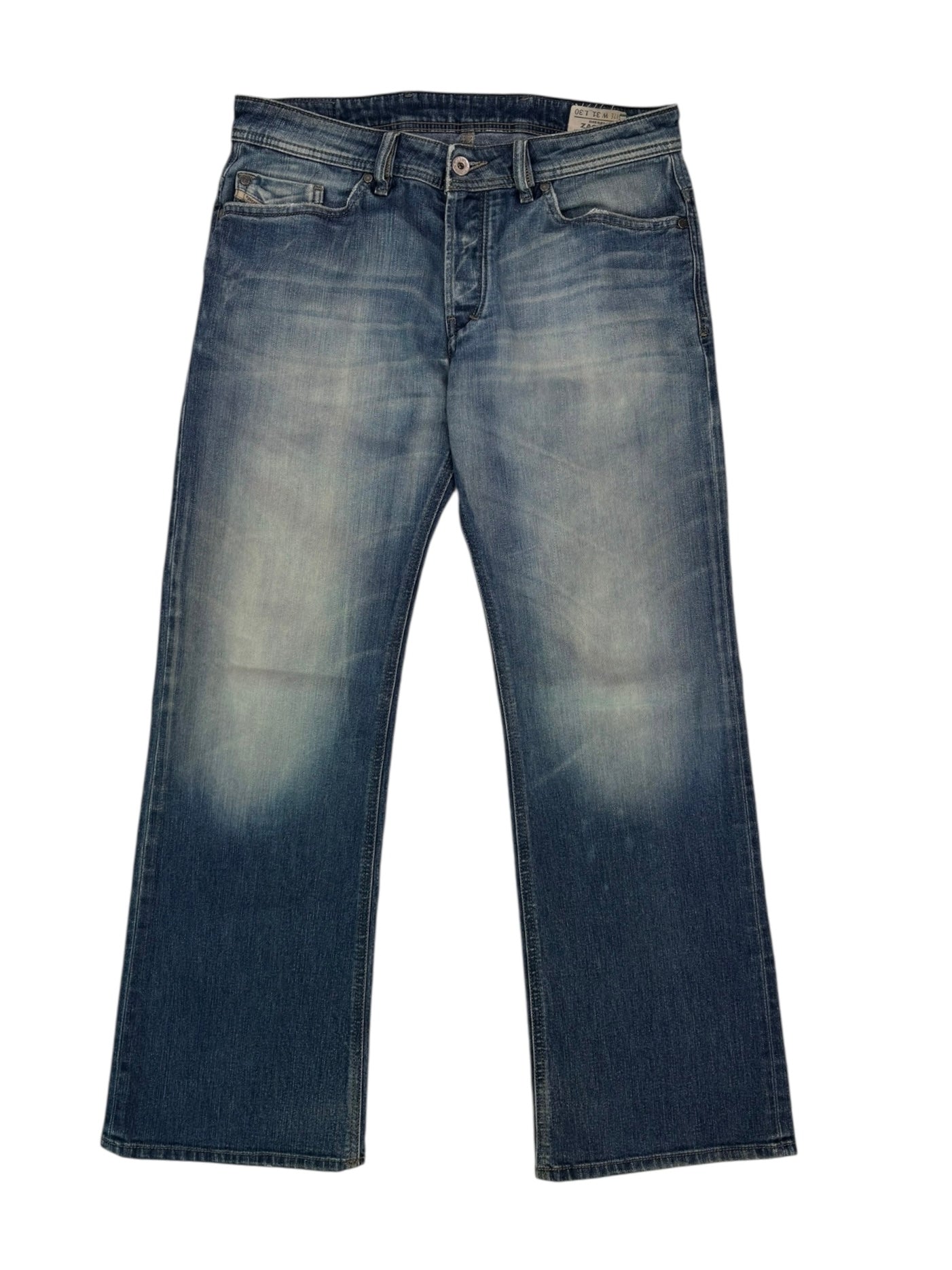 (32) Diesel Wide Leg Denim Jeans