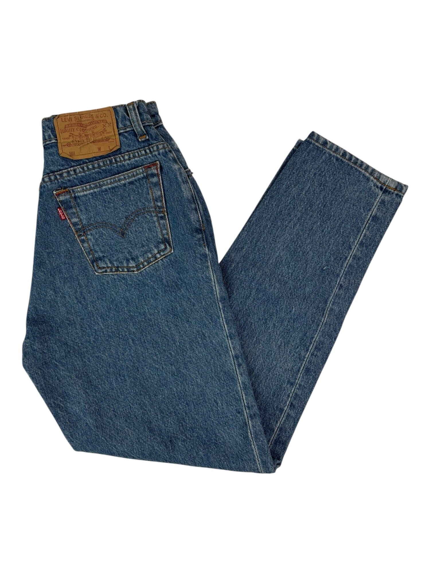 (24) Levis 501 Denim Jeans