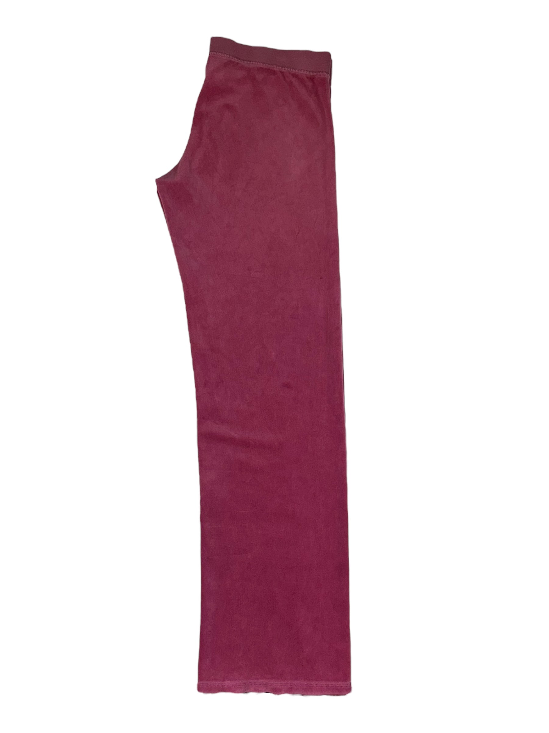 (M) Pink Bedazzled Juicy Couture Velour Pants