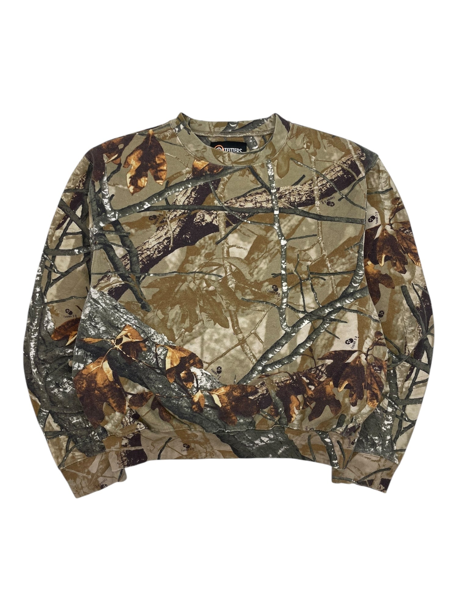 (M) Real Tree Camo Crewneck