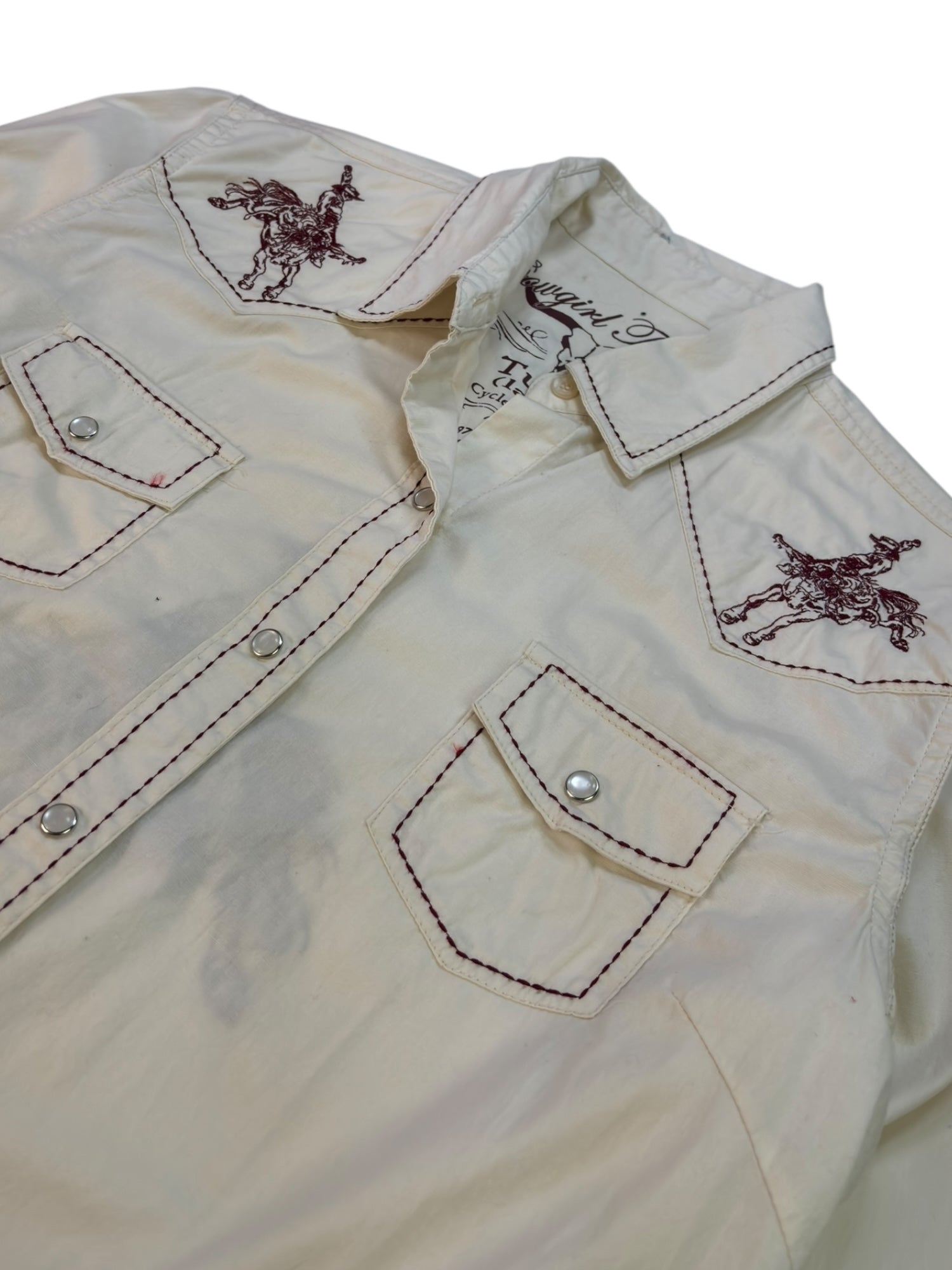 (L) Cowgirl Tuff Co. Button-up