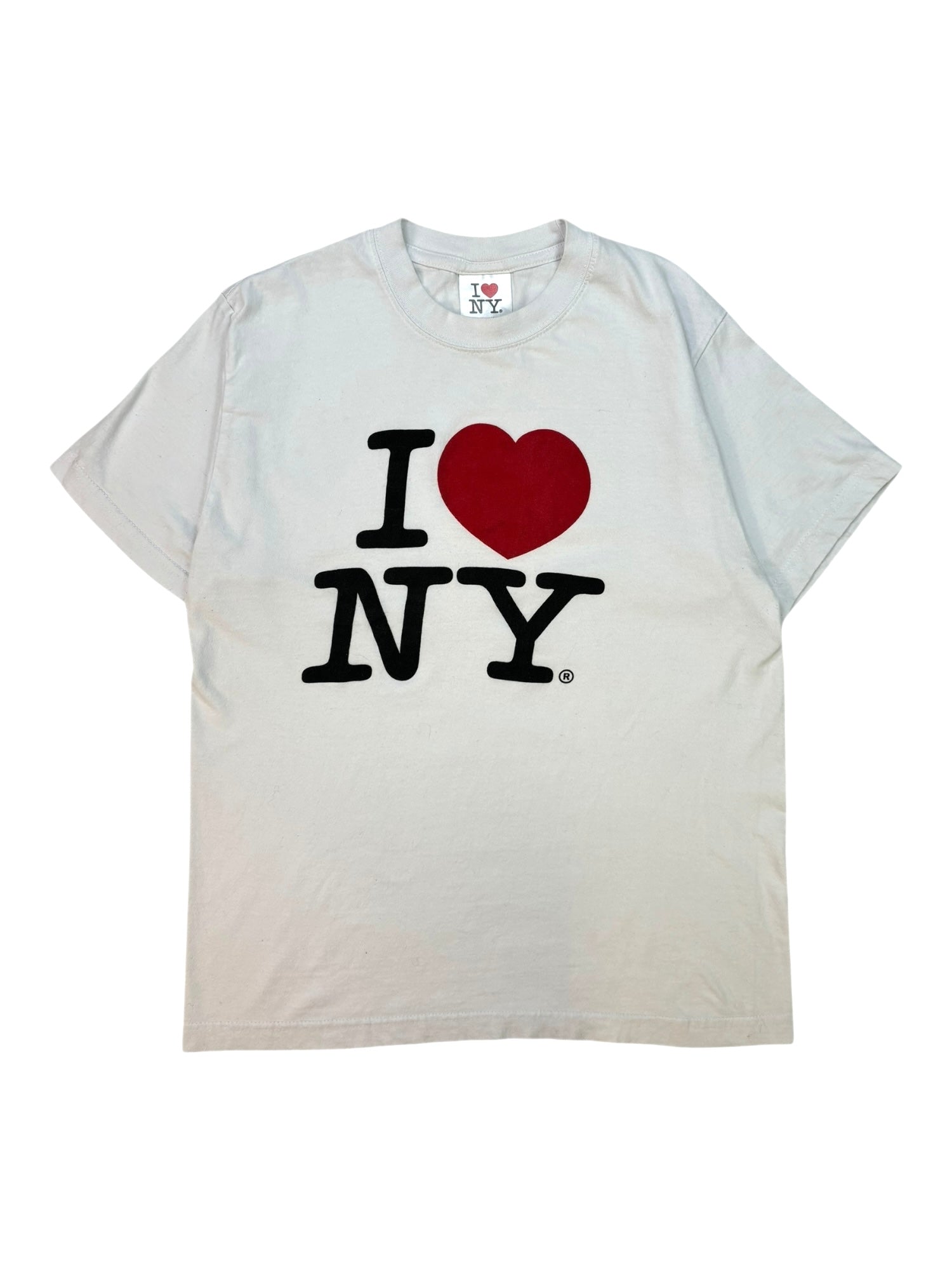 (S) I Love NY White Graphic Tee