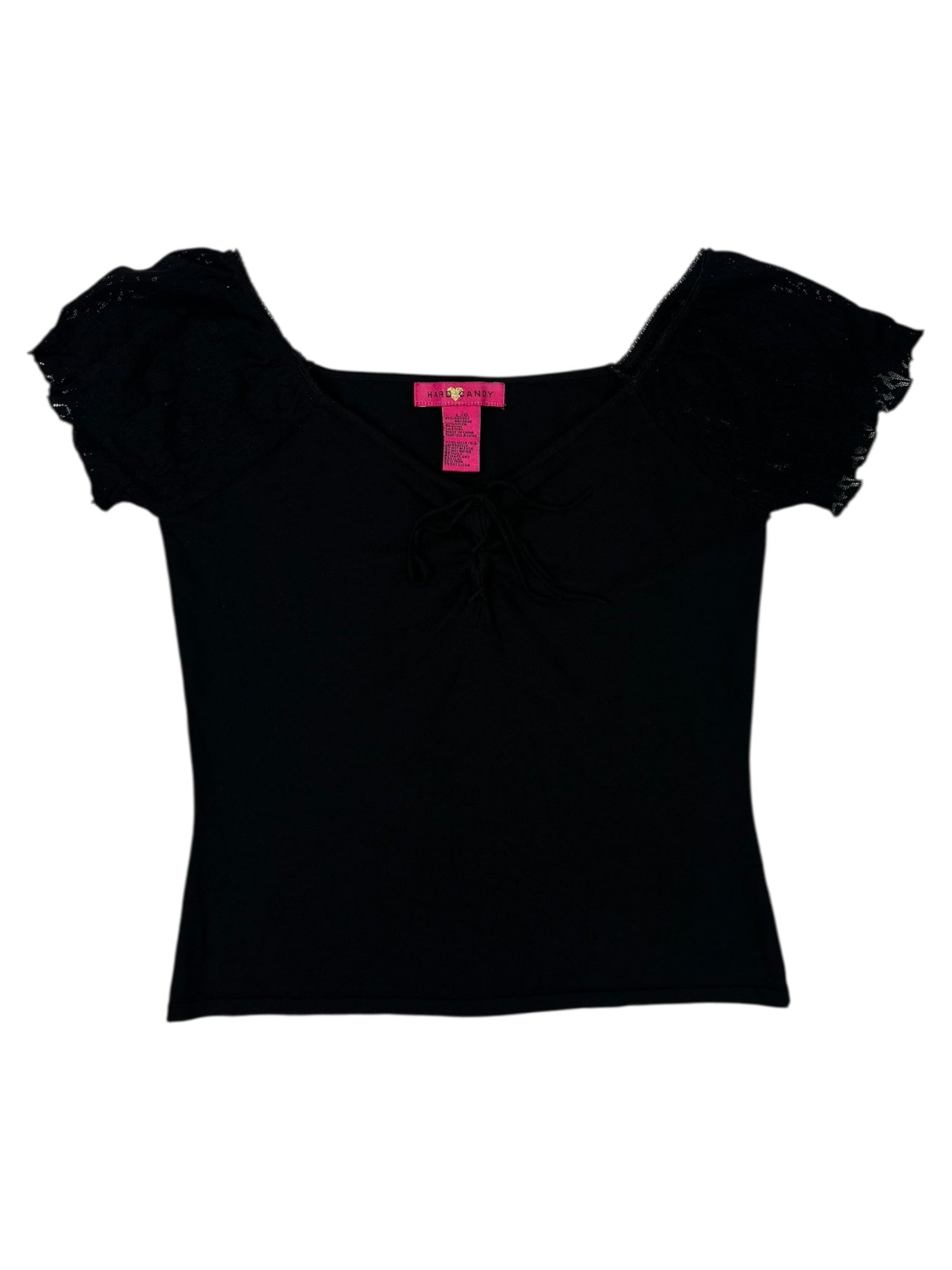 (M/L) Hard Candy Black Lace Blouse