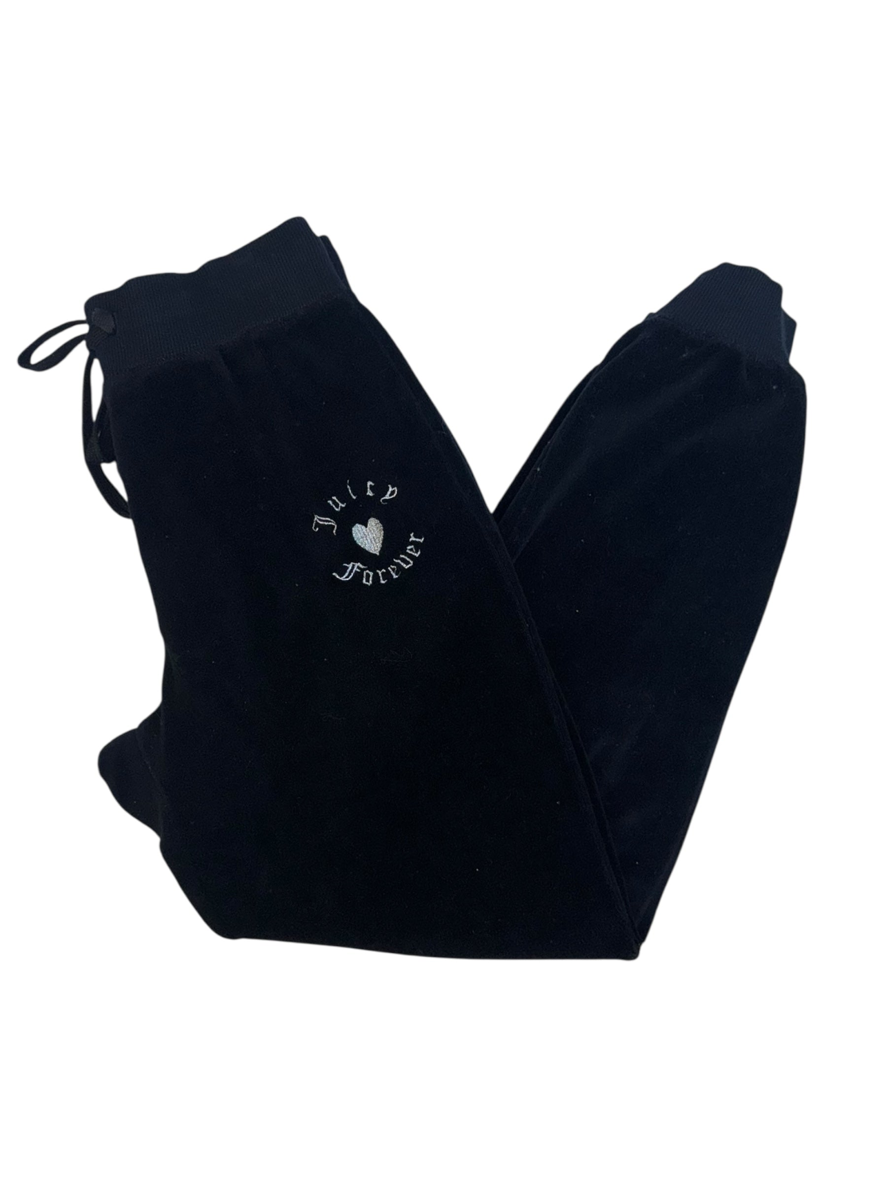 (XS) Black Embellished Juicy Forever Juicy Couture Pants