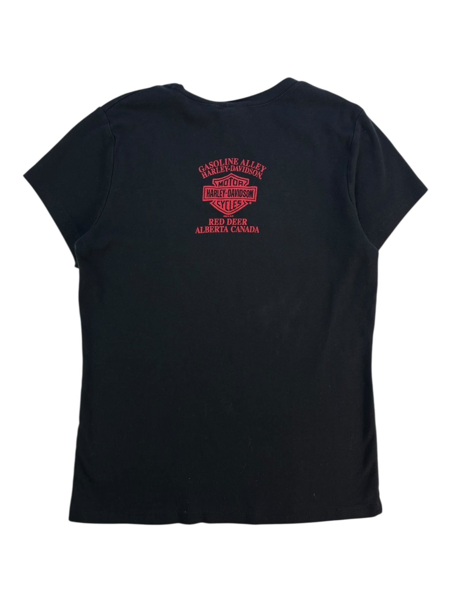 (M) Black UFC x Harley Davidson Tee