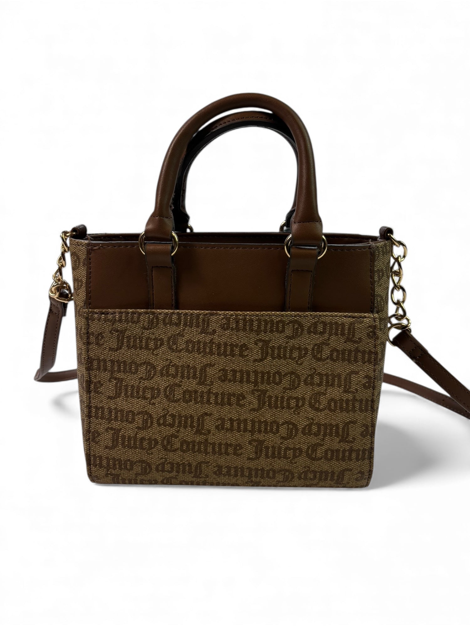 Juicy Couture Brown Faux Leather Handbag