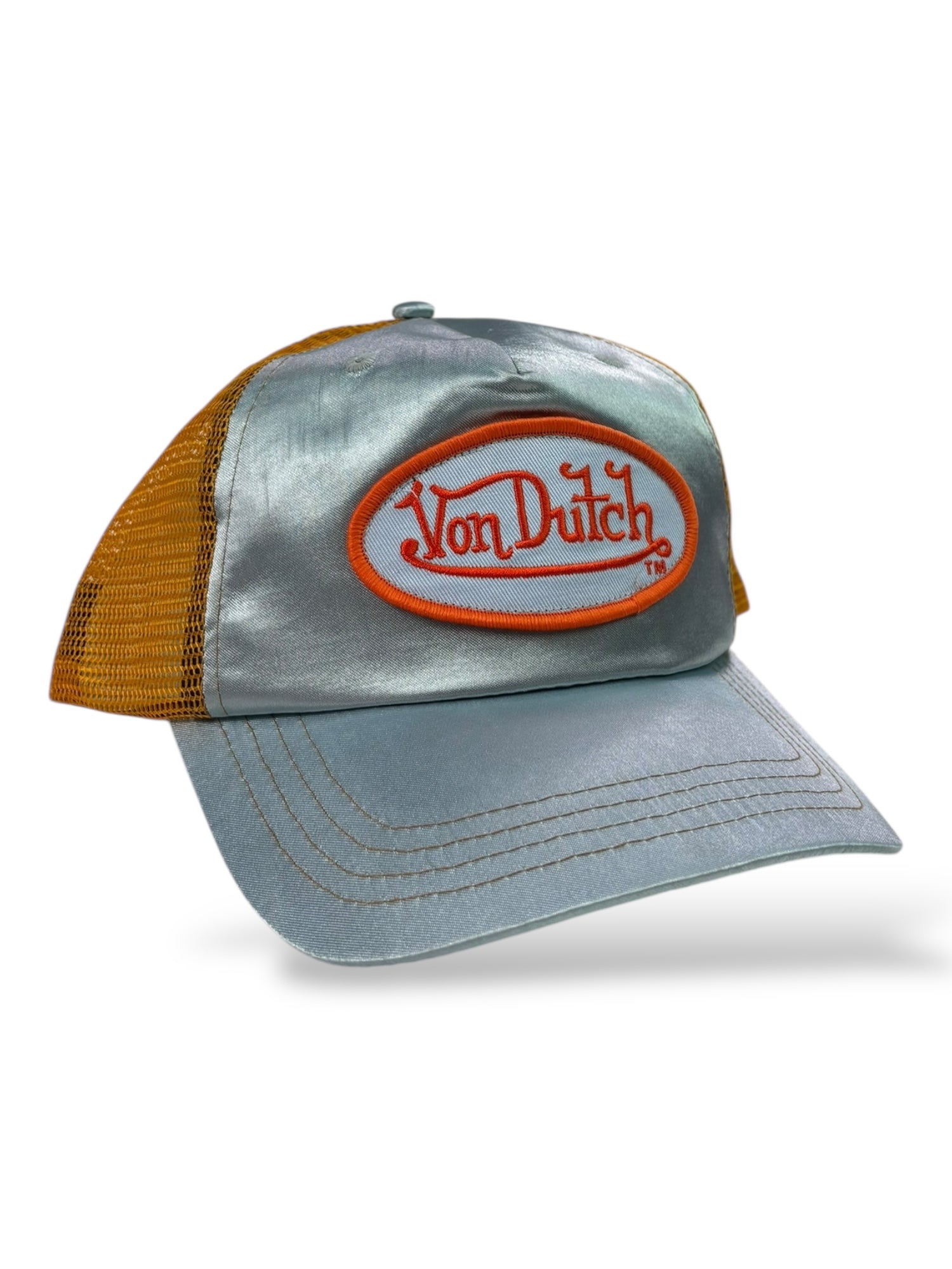 Blue & Yellow Von Dutch Hat