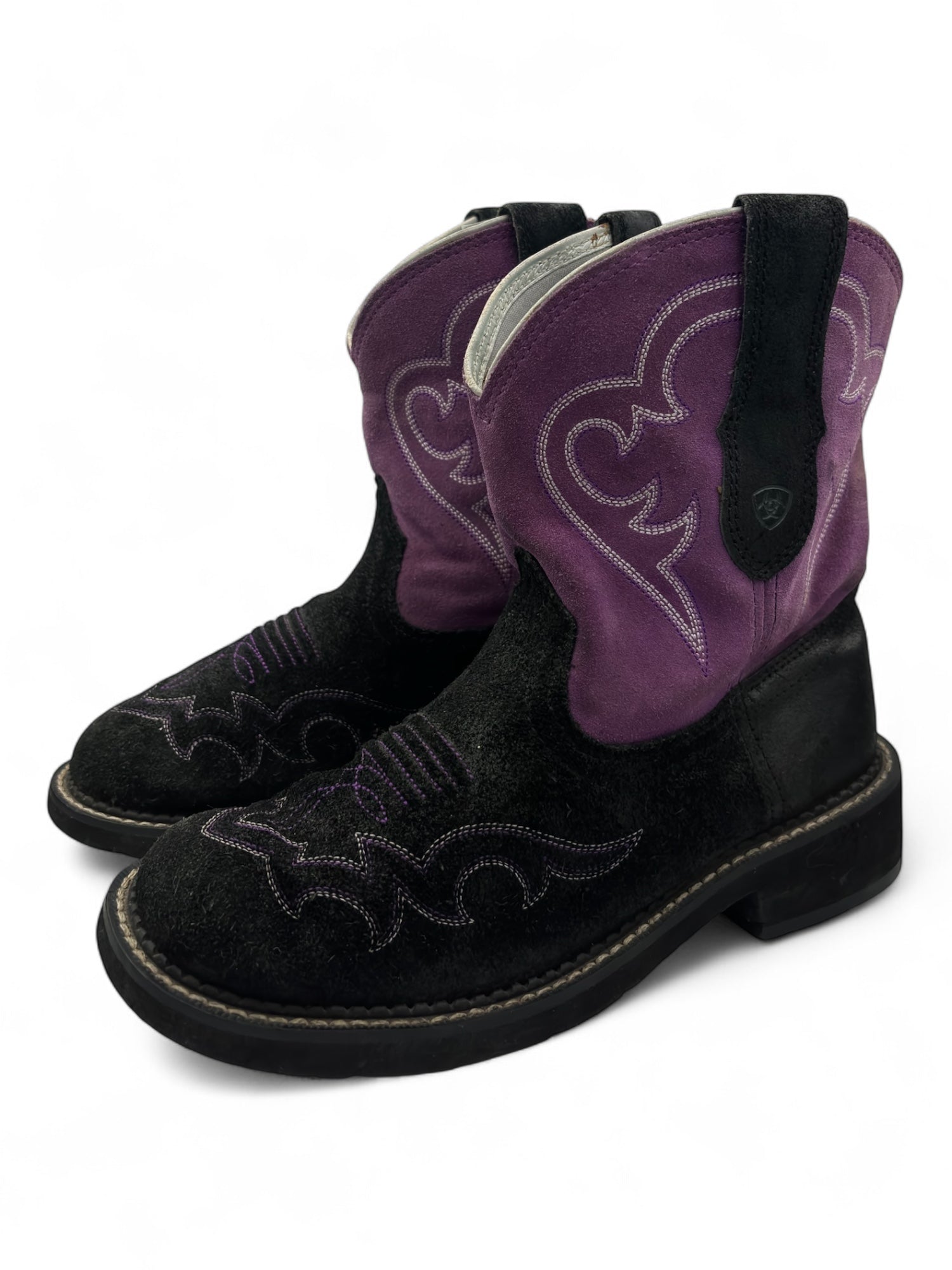 (8.5) Fat Baby Ariat Short Cowboy Boots