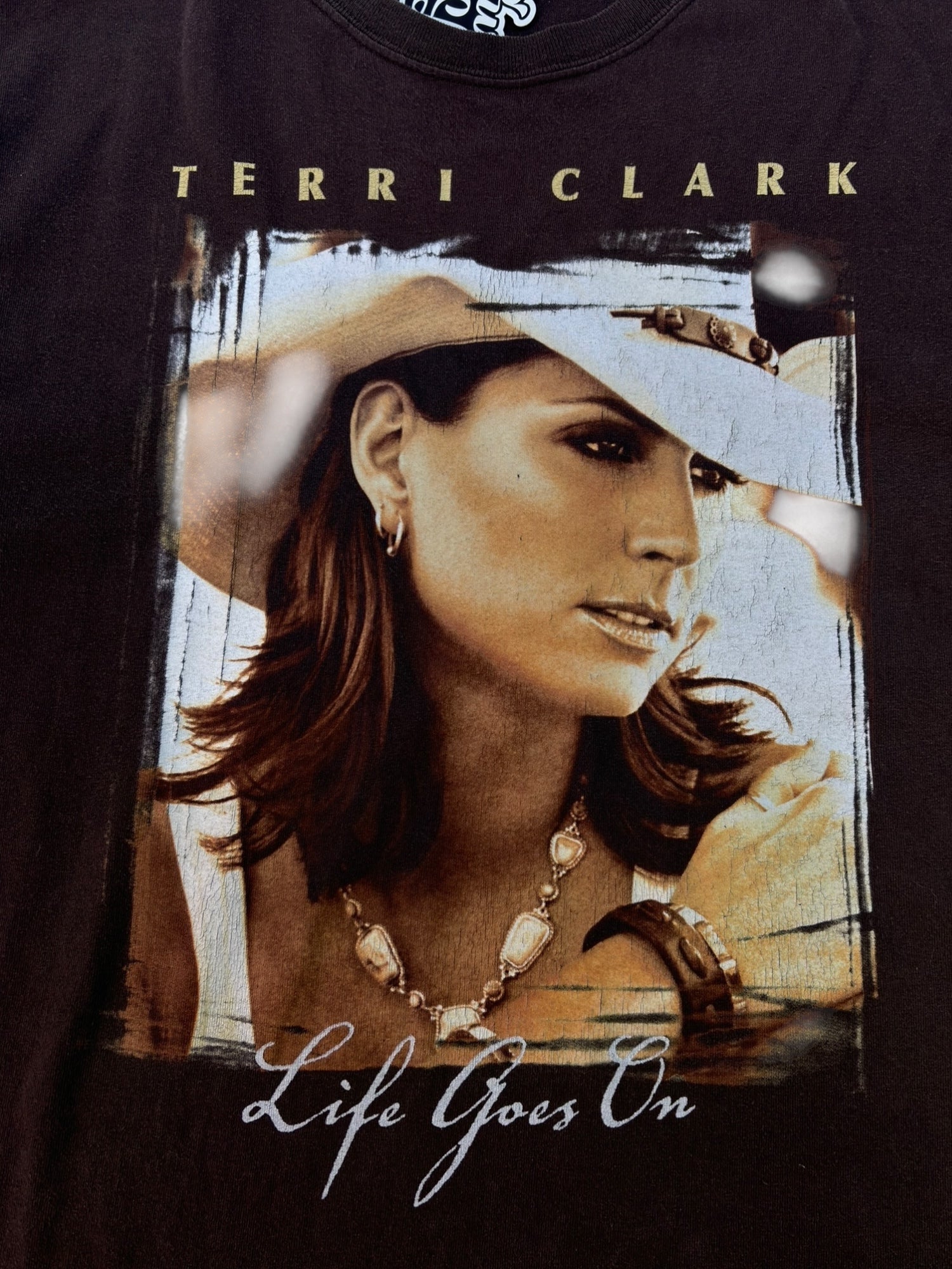 (XL) Terri Clark "Life Goes On" Graphic Tee