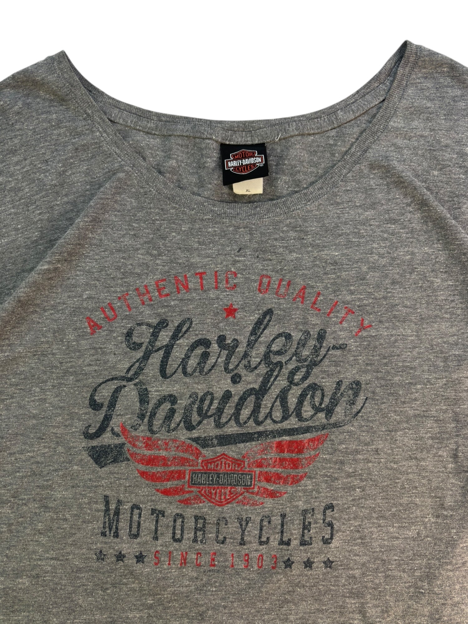 (L) Bourbon Street Harley Davidson Tee