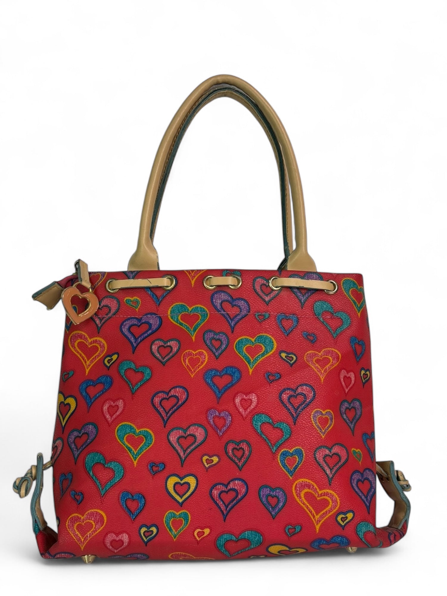 (O/S) Heart Patterned Purse