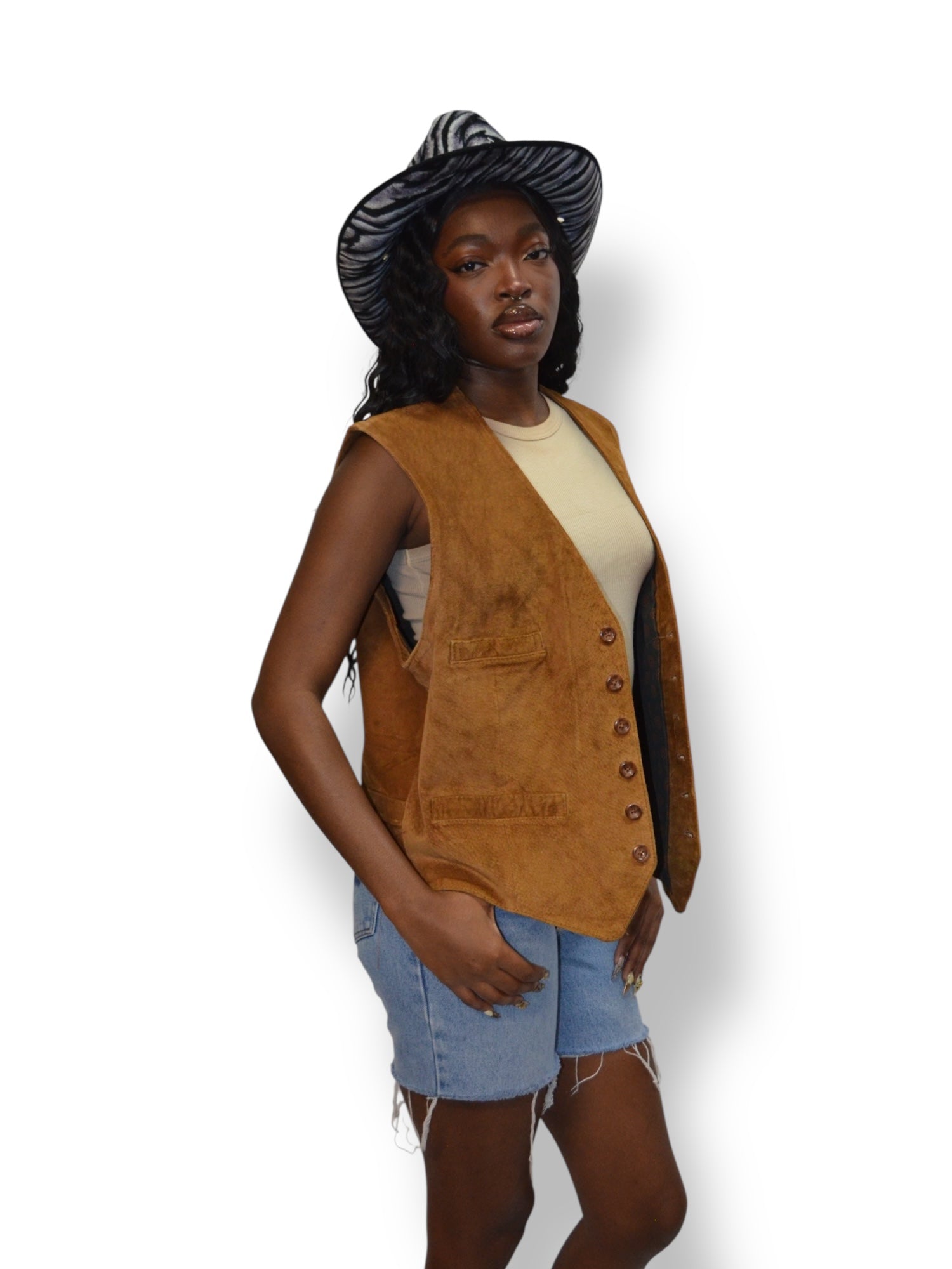 (M) Di Stefano Leather Vest