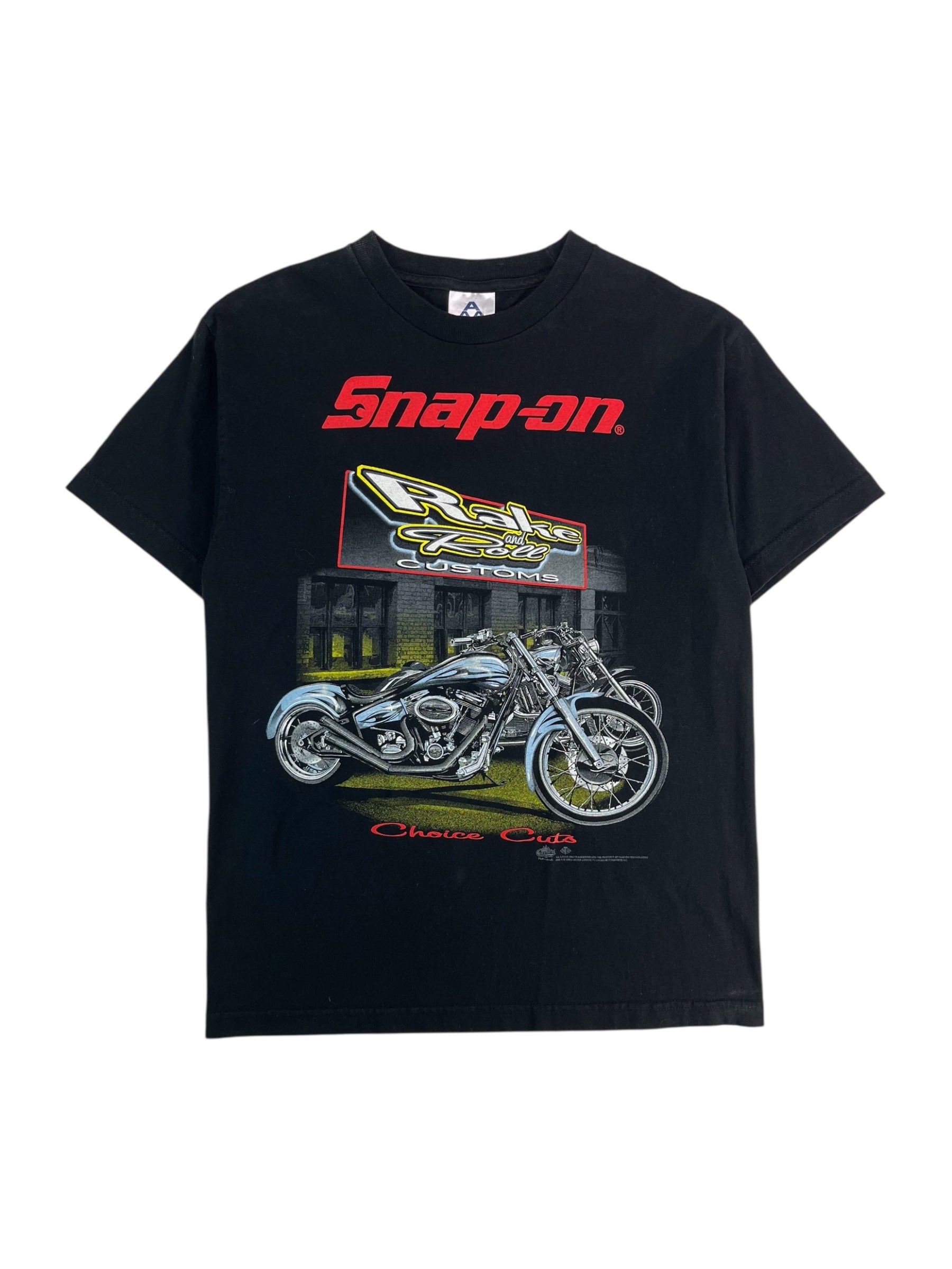 (M) Snap-on Motorcycle Graphic Tee