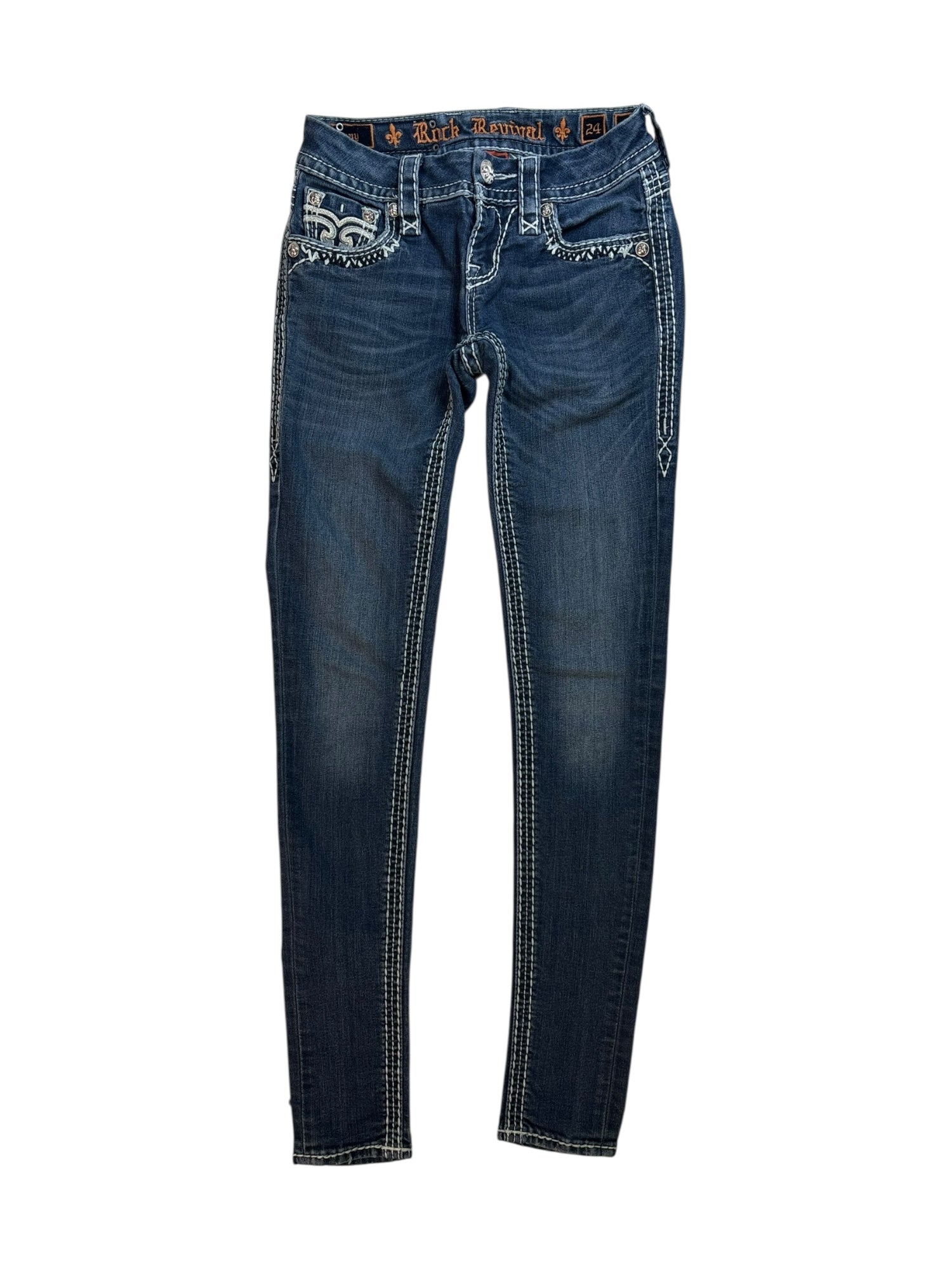 (24) Rock Revival Jeans