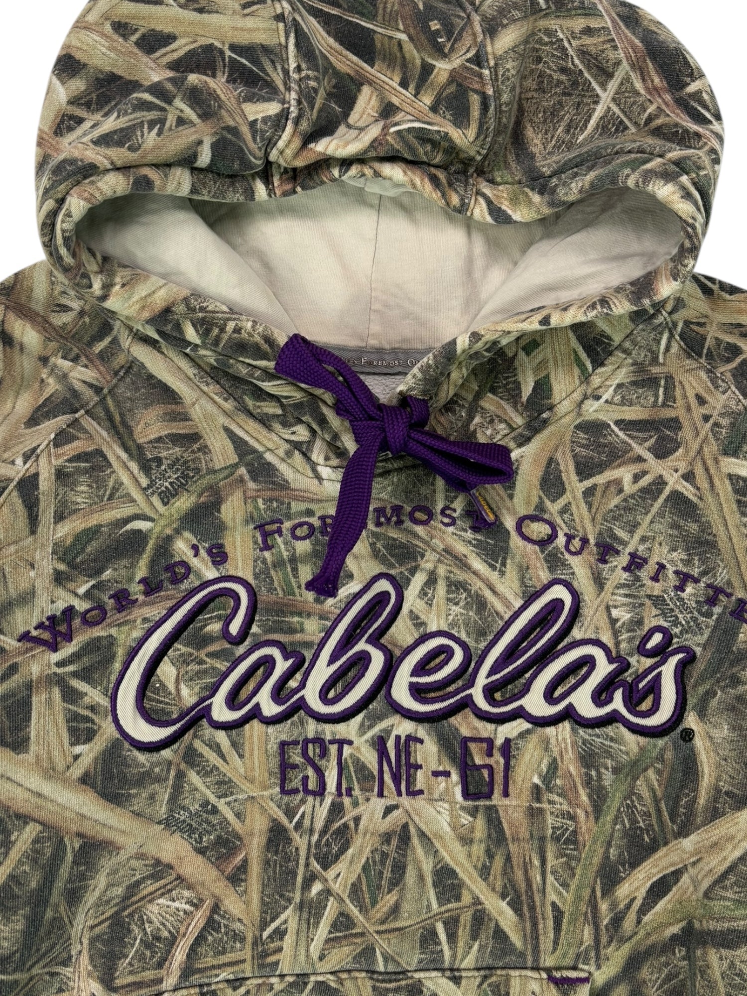 (M) Cabela's Camo Hoodie