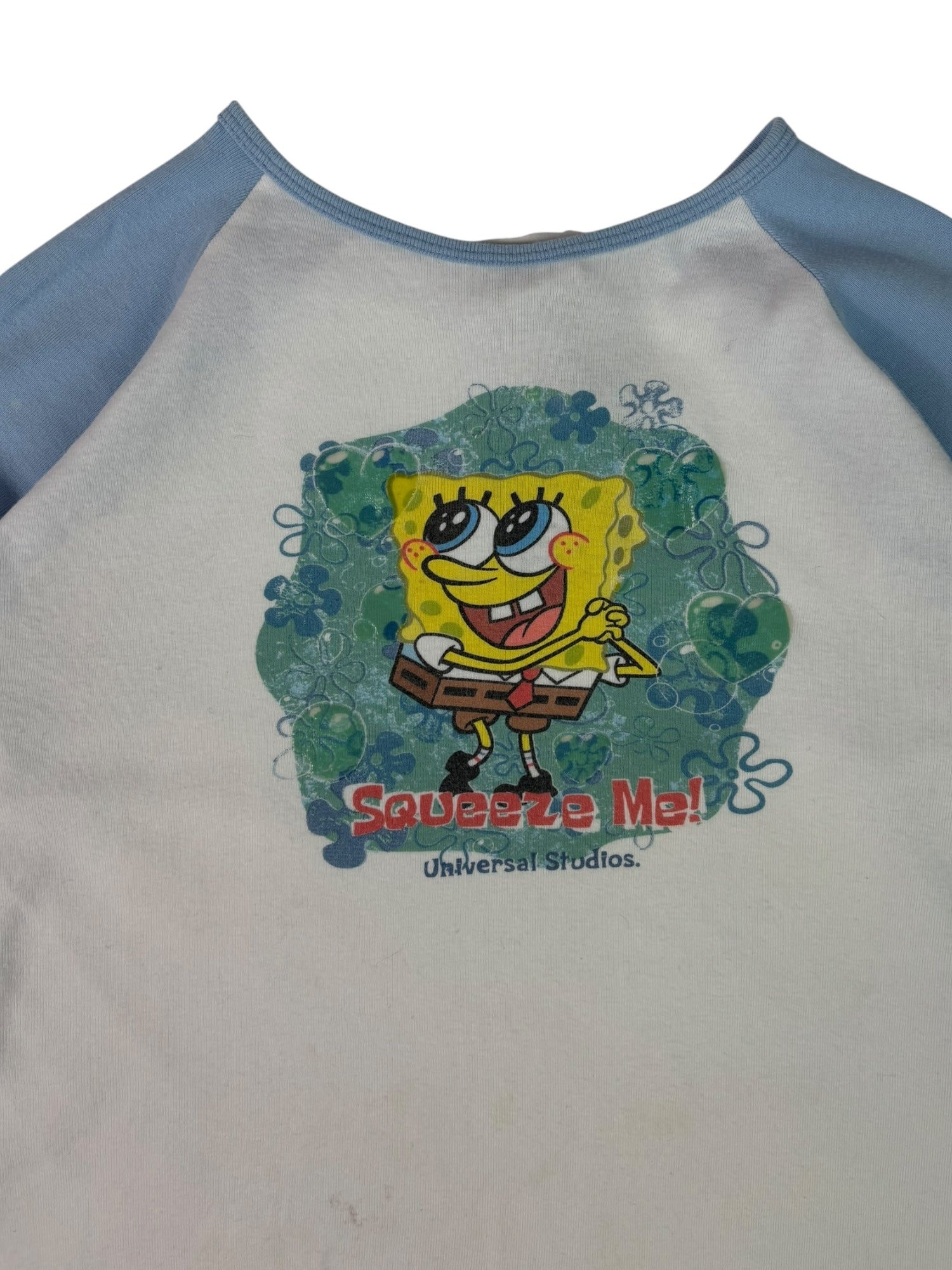 (L) Spongebob Baseball Tee