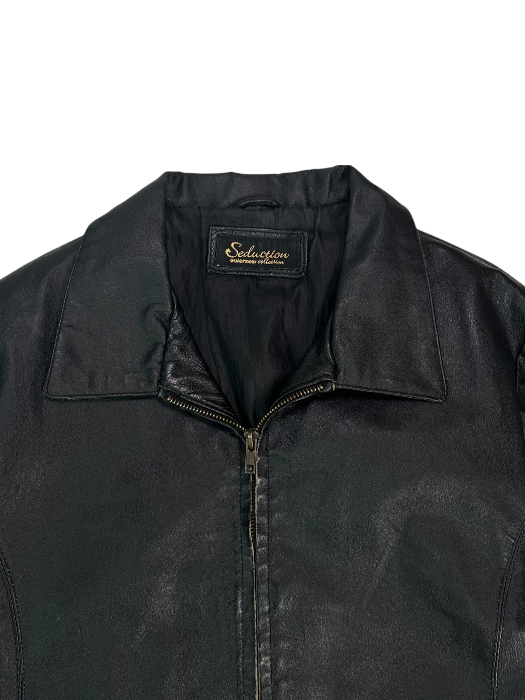 (L) Vintage Seductions Leather Jacket