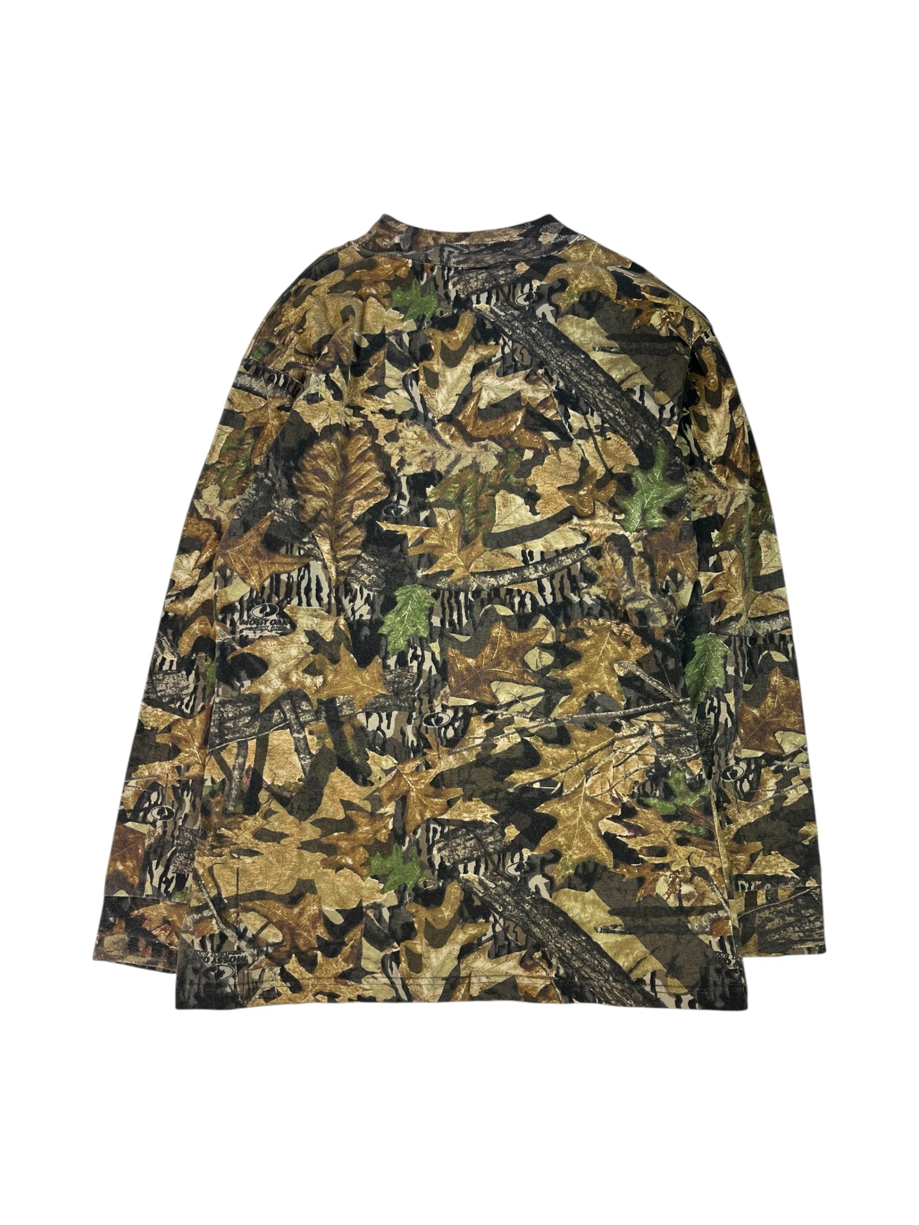 (L) Mossy Oak Camo Long Sleeve