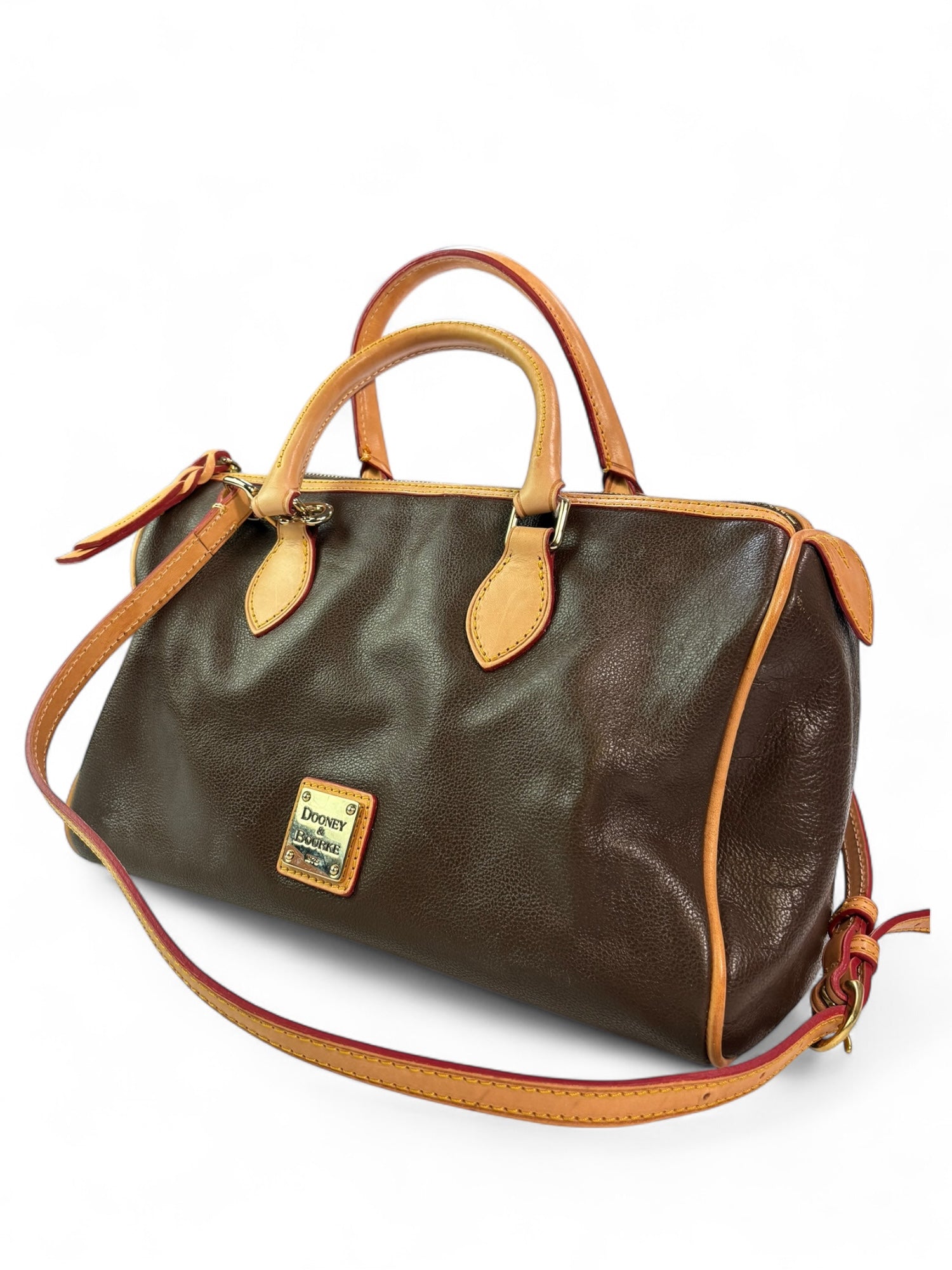 Dooney & Bourke Brown Leather Handbag