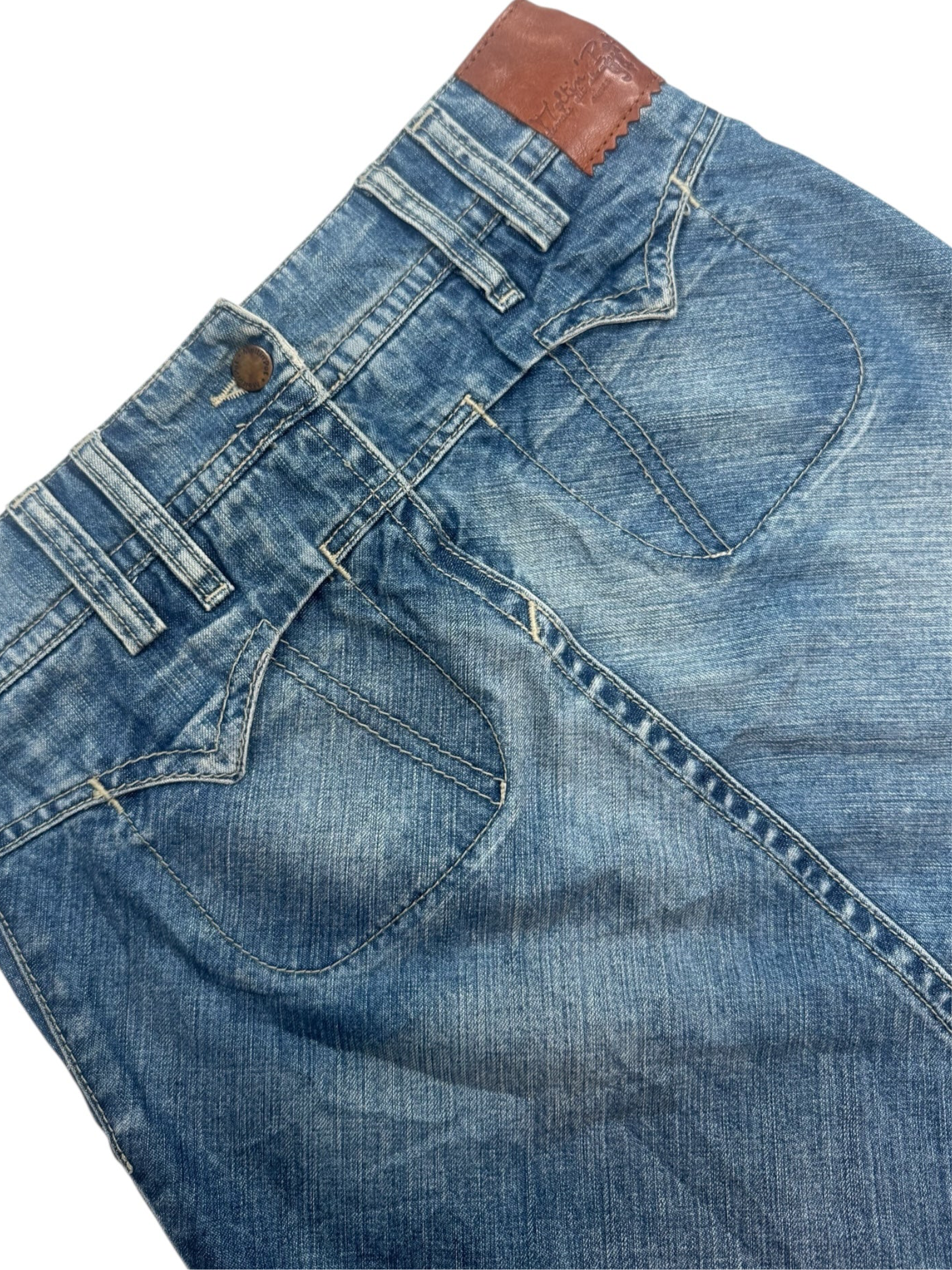 (30) Meltin’ Pot Denim Skirt