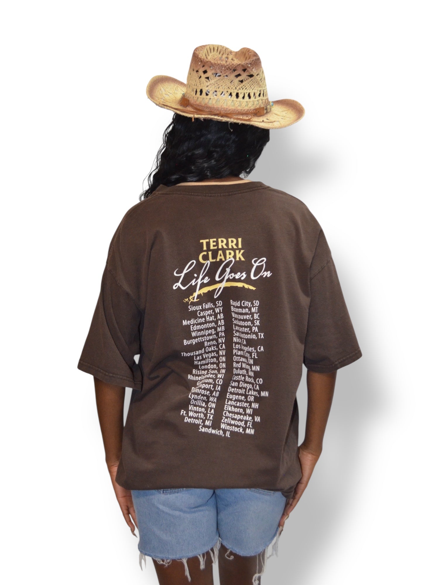 (XL) Terri Clark "Life Goes On" Graphic Tee