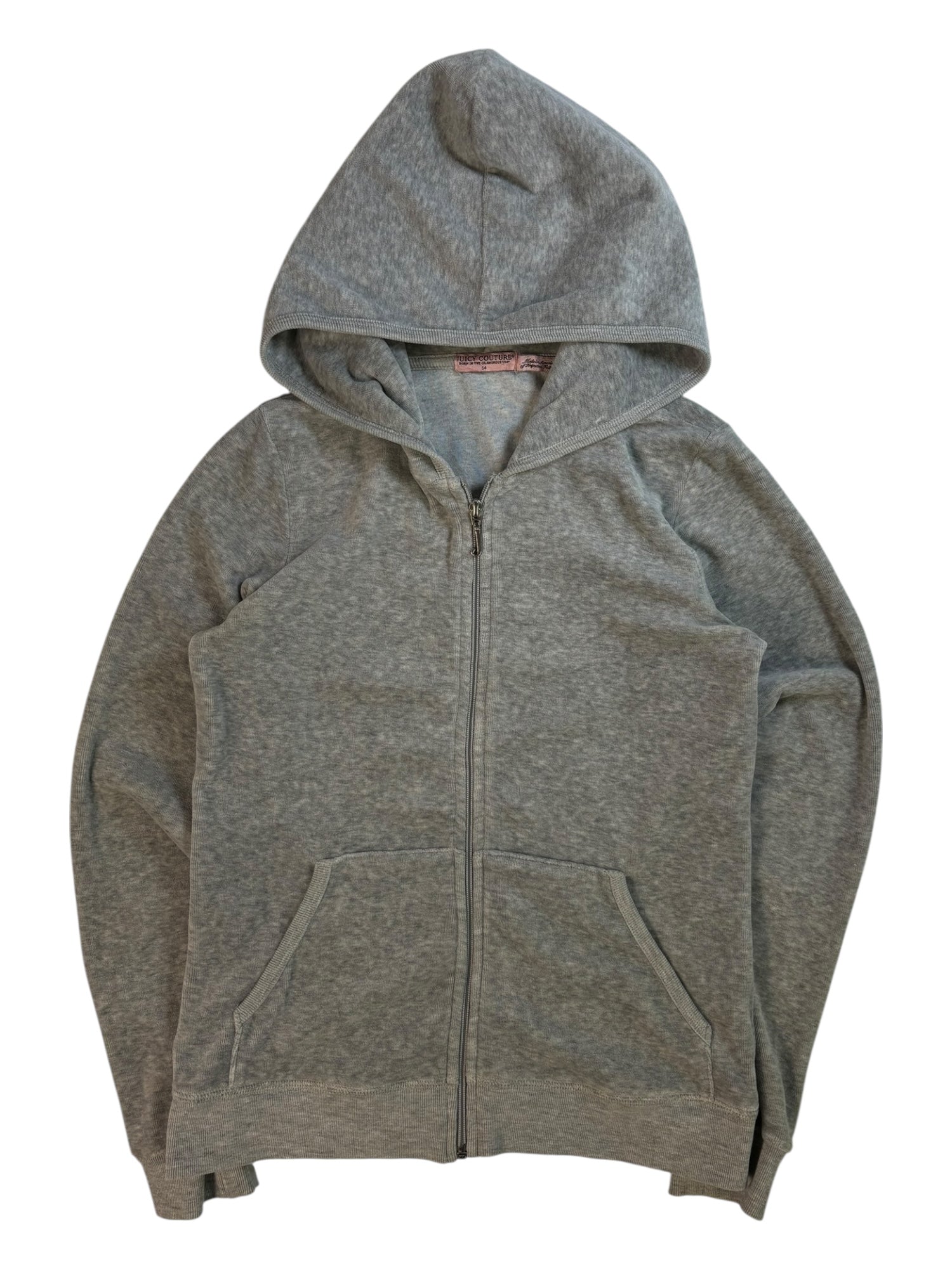 (XS/s) Grey Cherry Juicy Couture Zip-up