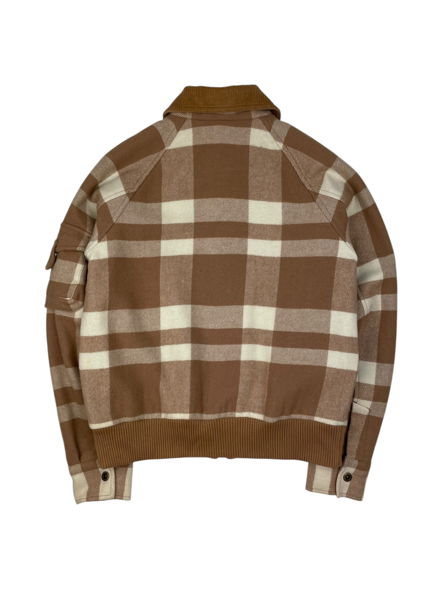 Nike Plaid Bomber Jacket