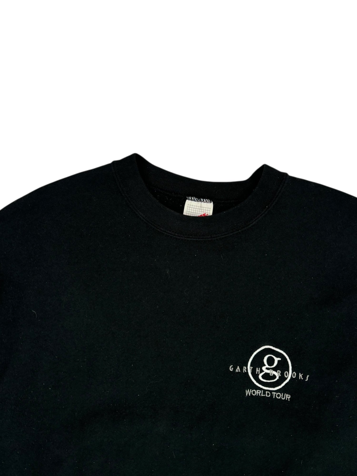 (L) Garth Brooks World Tour Black Crewneck