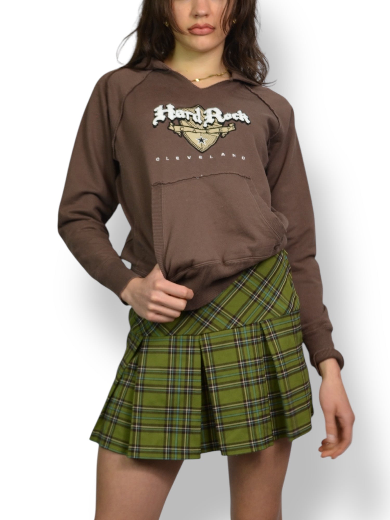 (M) Brown Hard Rock Cafe Hoodie