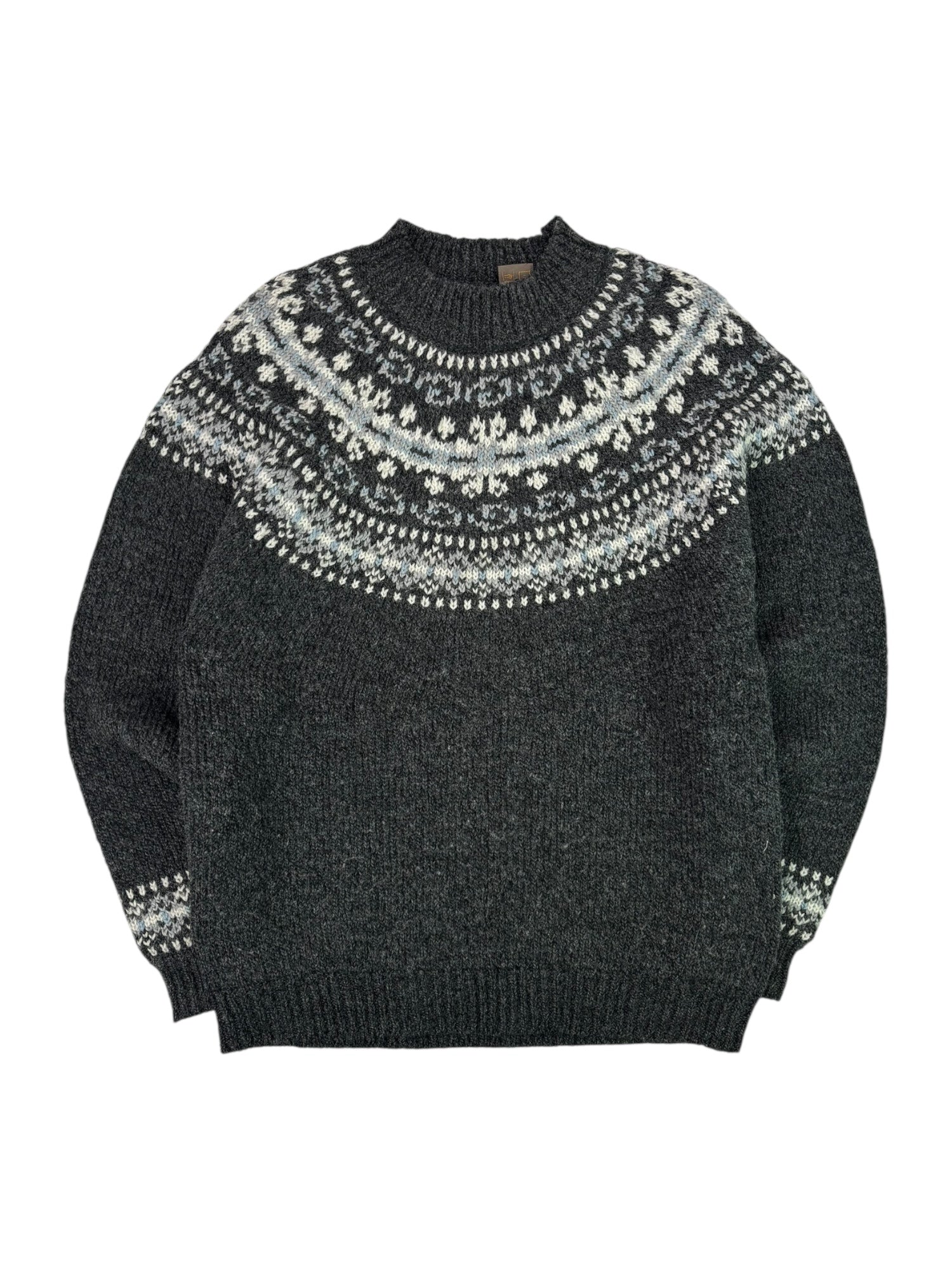 (M) Urban Life Fair Isle Knit Sweater