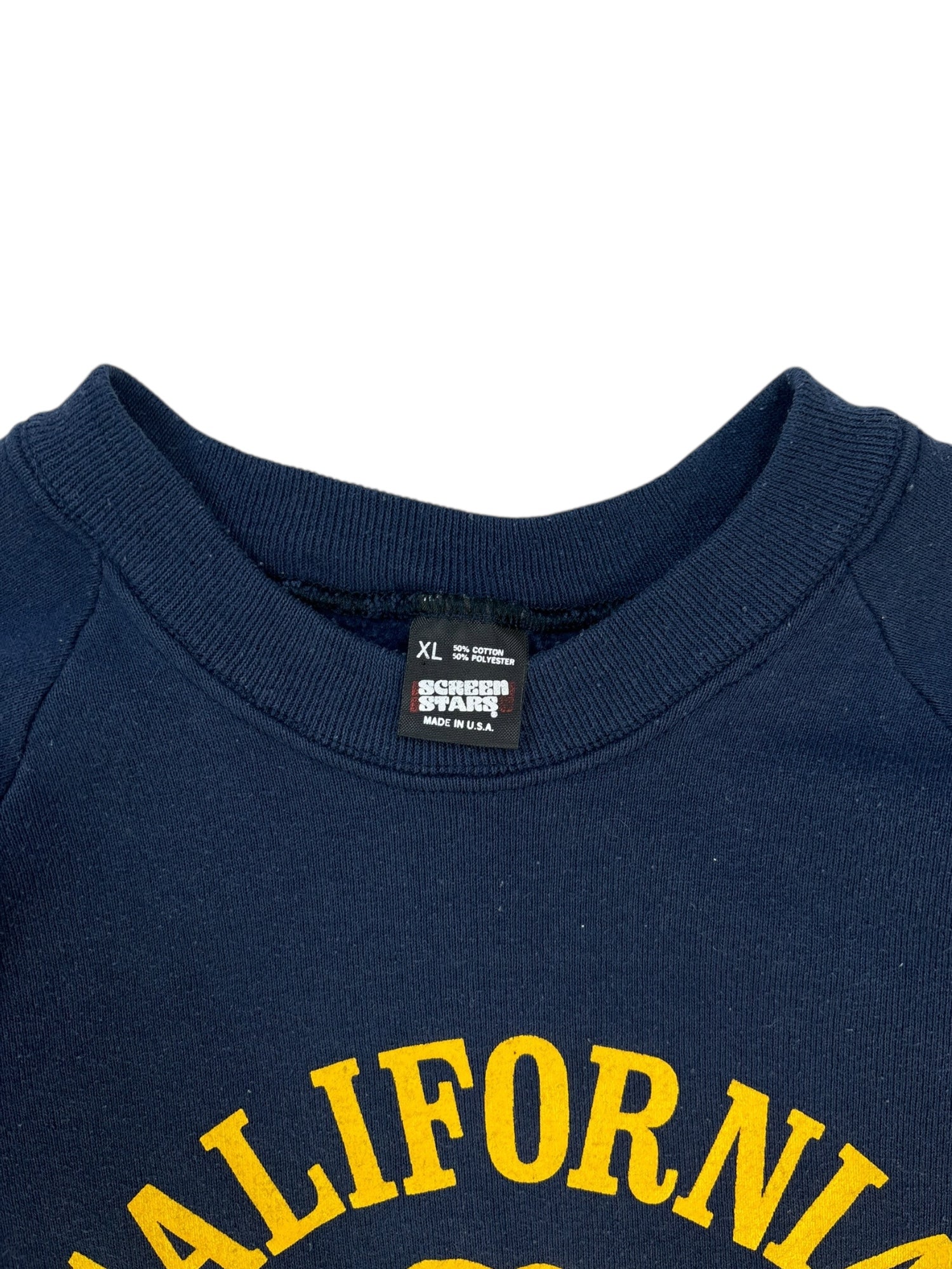 (XL) California Berkley Navy Blue Crewneck