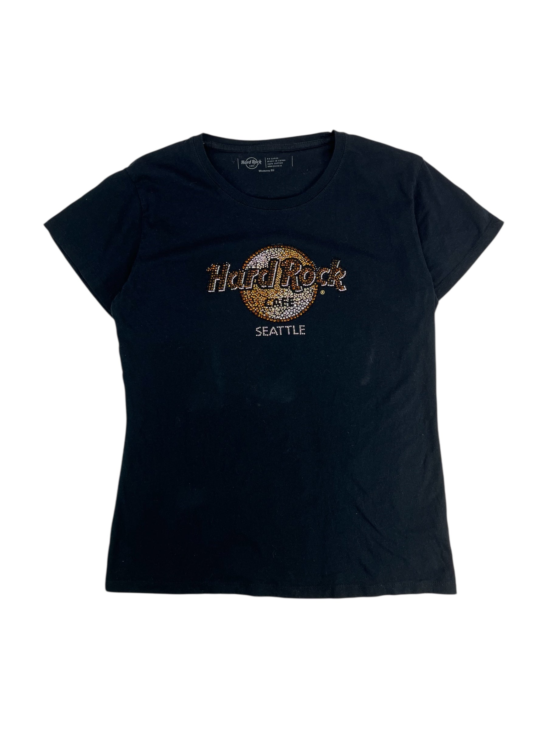 (L) Embellished Hard Rock Cafe Tee