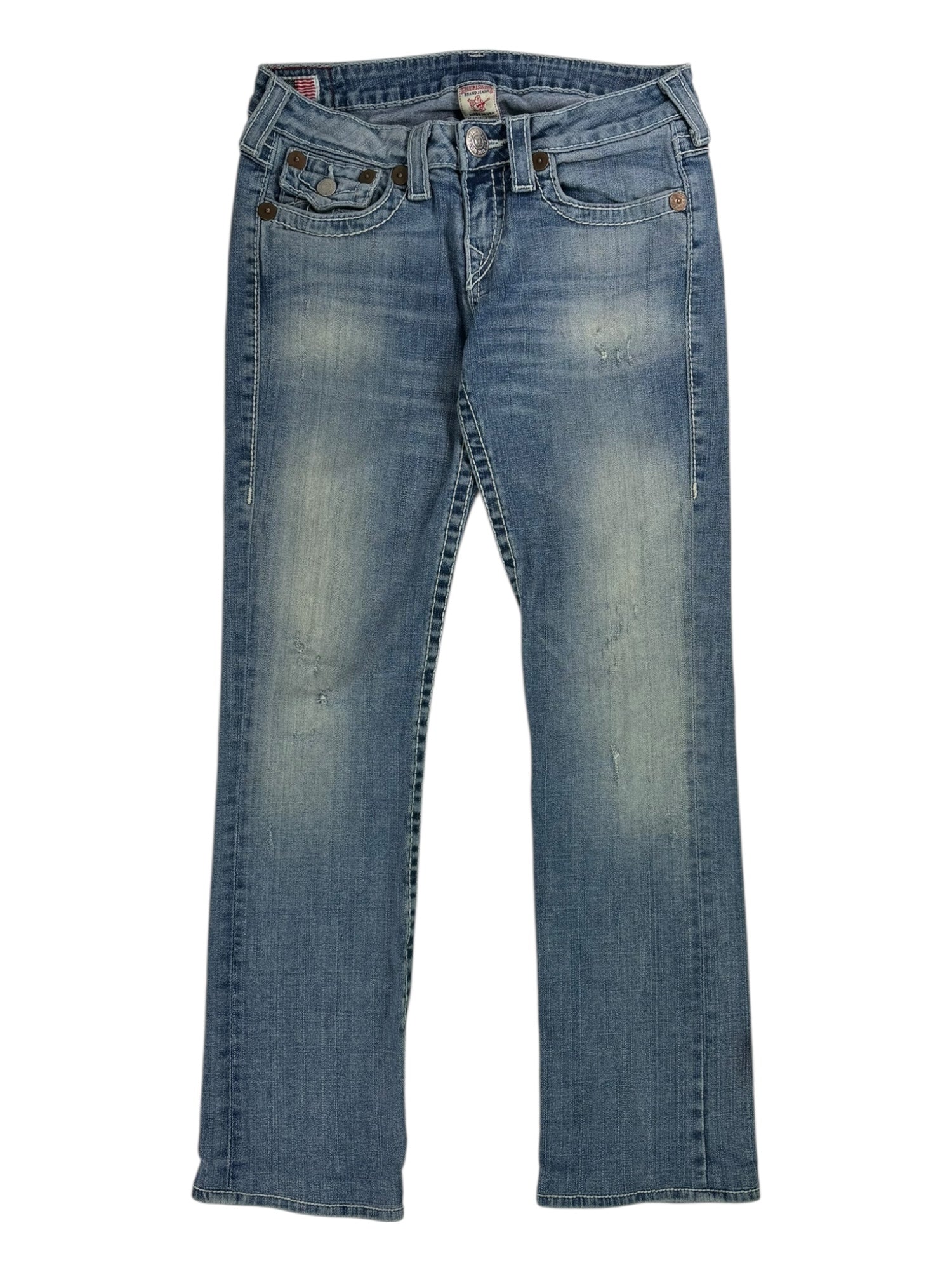 (29) True Religion Straight Leg Jeans
