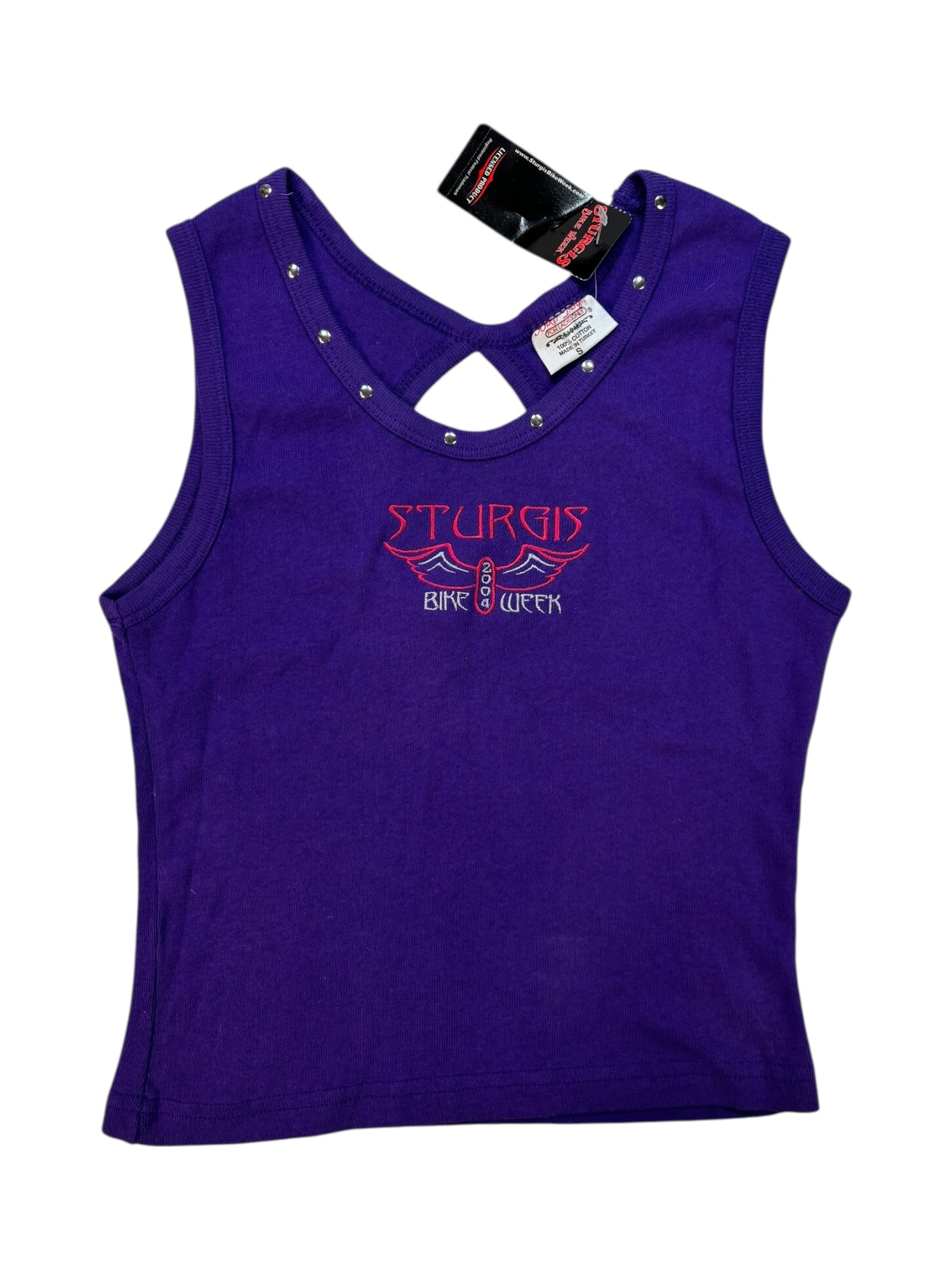 (S) Sturgis 2204 Bike Week Purple Tank