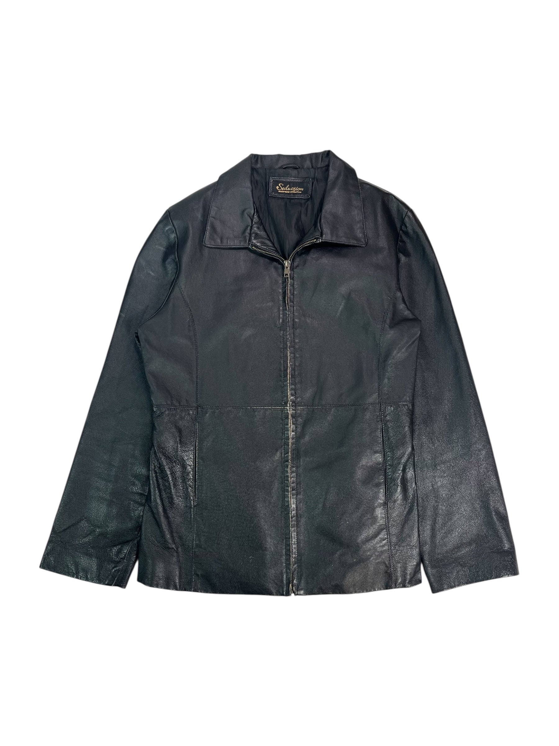 (L) Vintage Seductions Leather Jacket