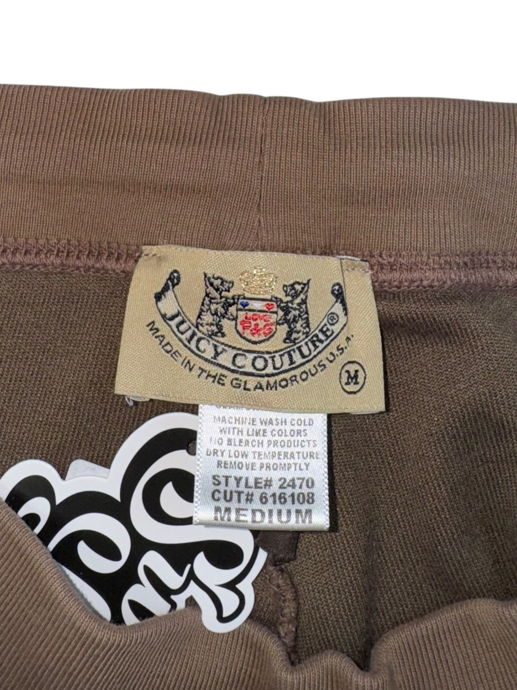 (31) Light Brown Terry Cloth Juicy Couture Pants