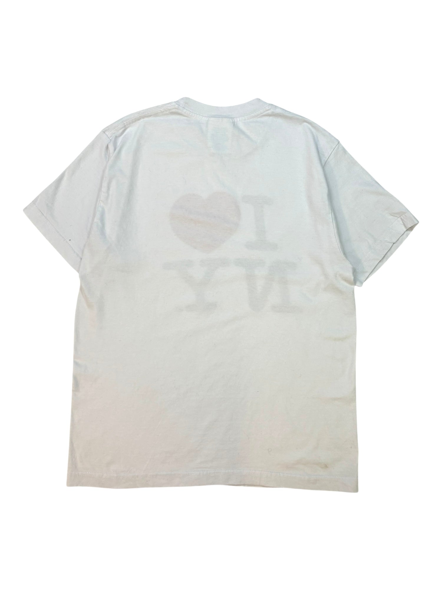 (S) I Love NY White Graphic Tee