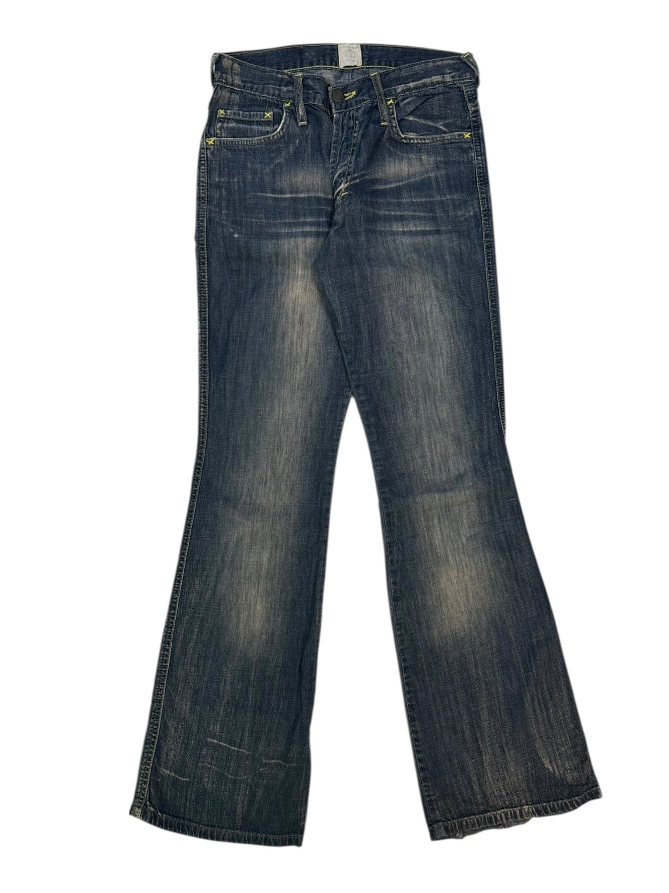 (27) Evisu Flare Denim