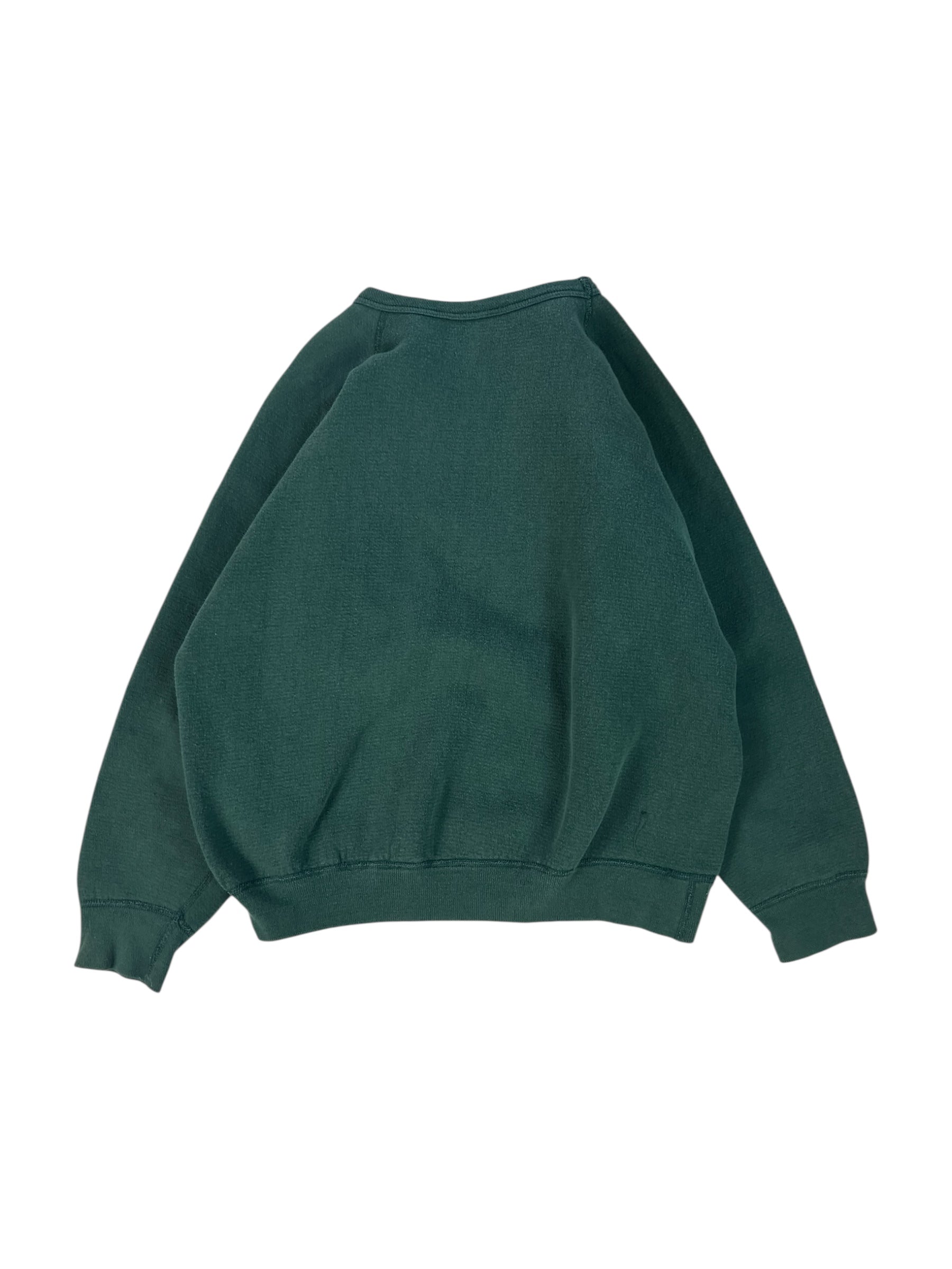 (M) Vintage Carhartt Green Crewneck