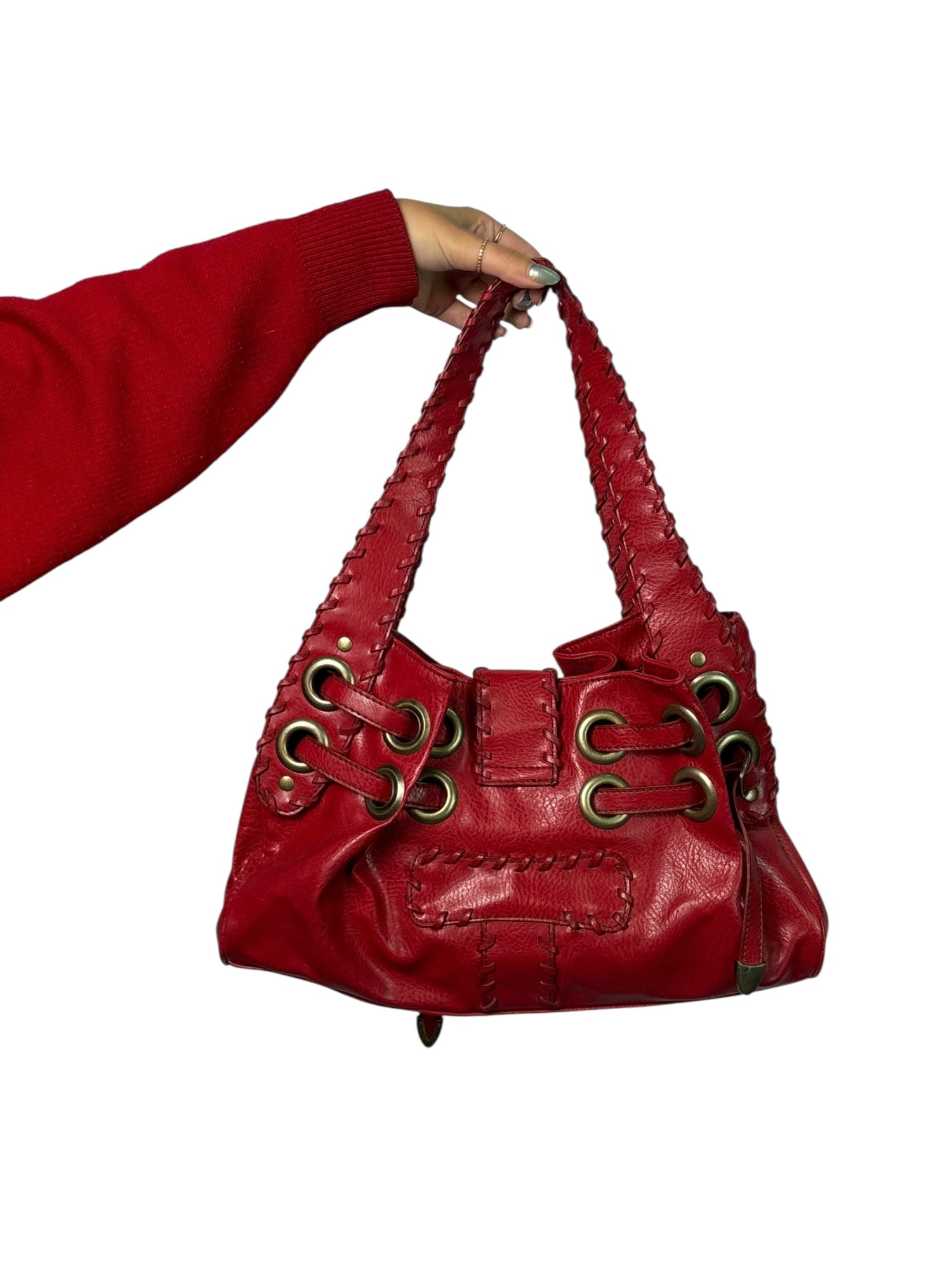 Vintage Aldo Red Leather Purse