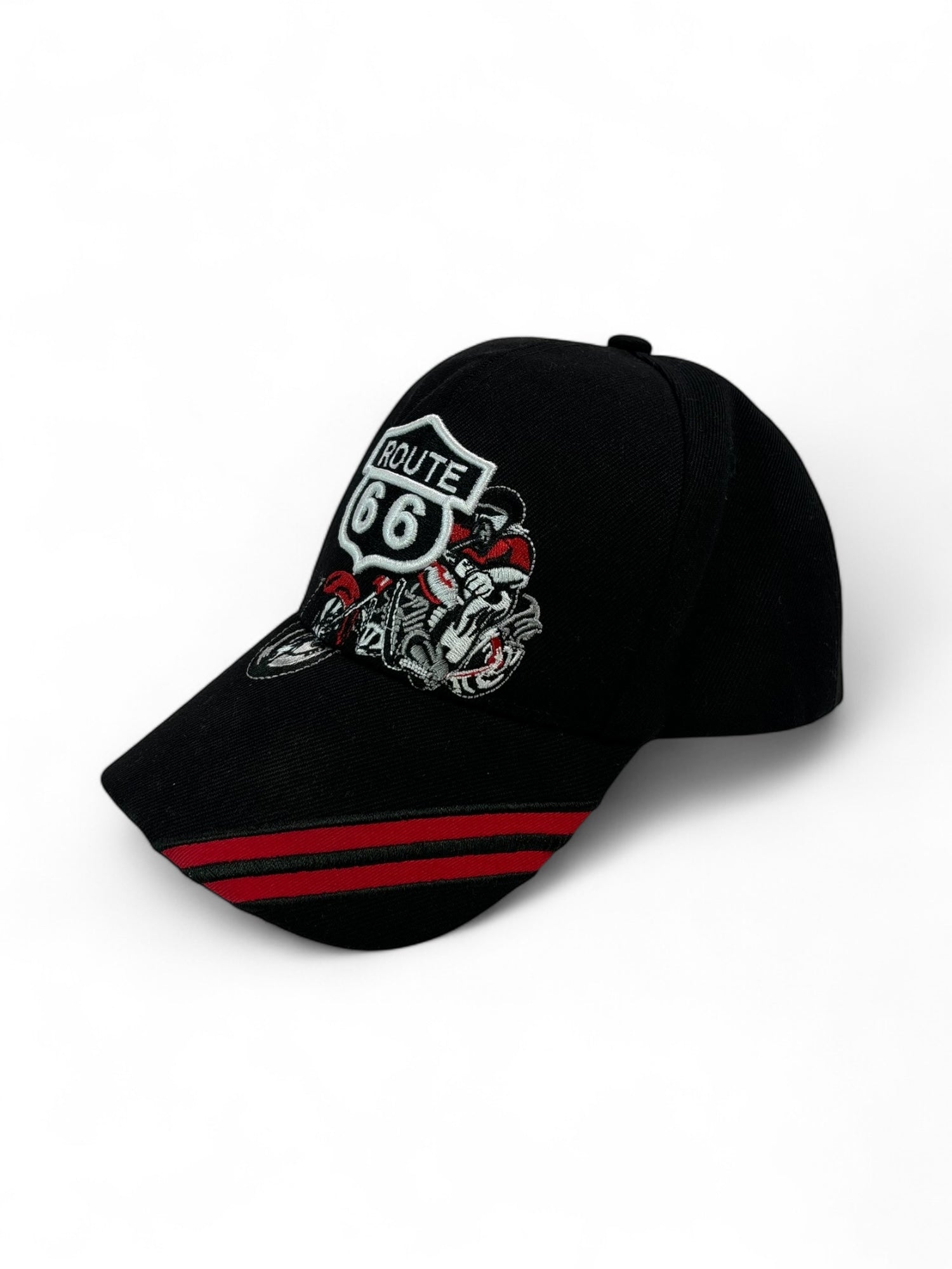 (O/S) Route 66 Embroidered Baseball Hat