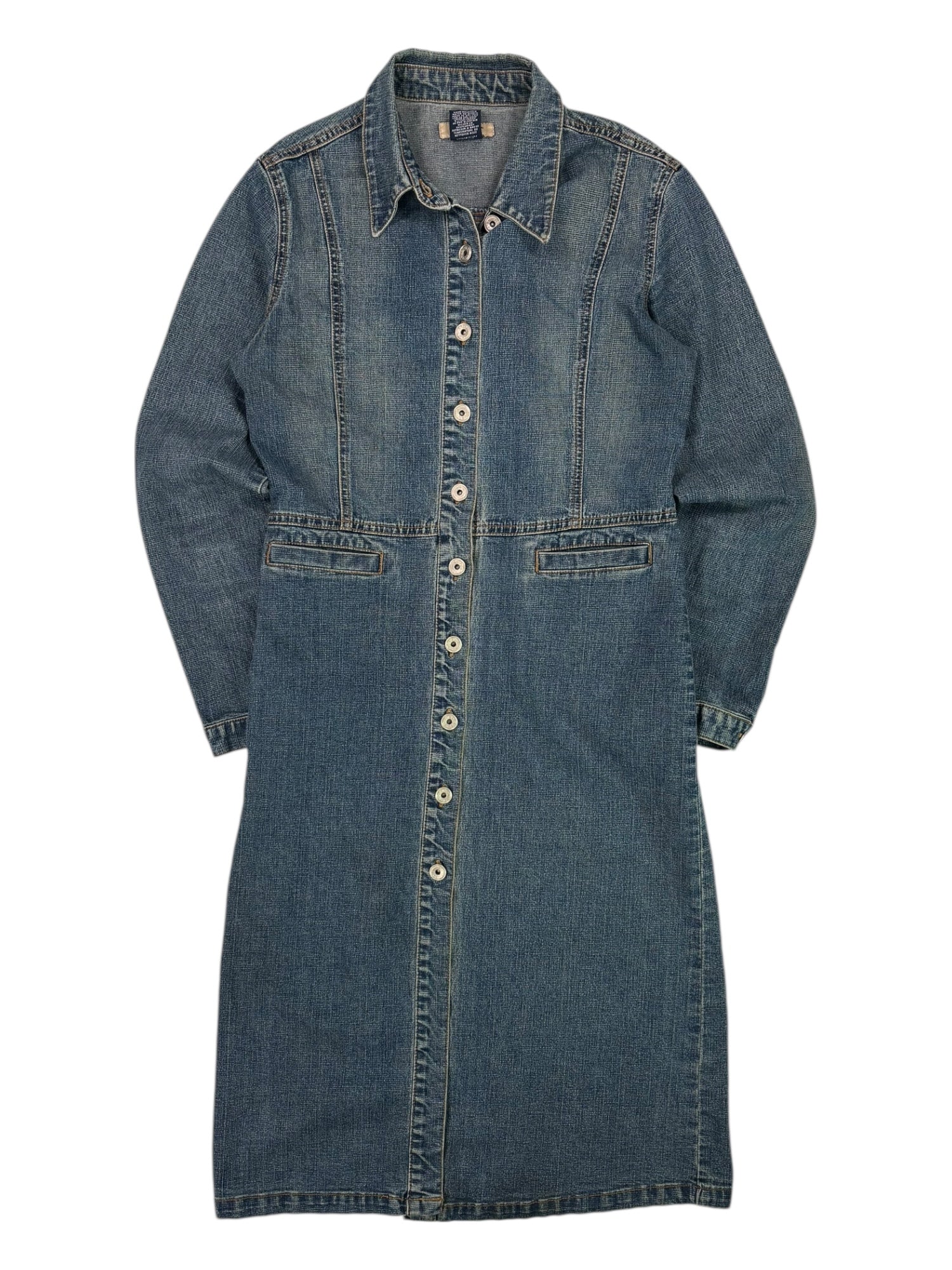 (M) Liquid X Denim Dress