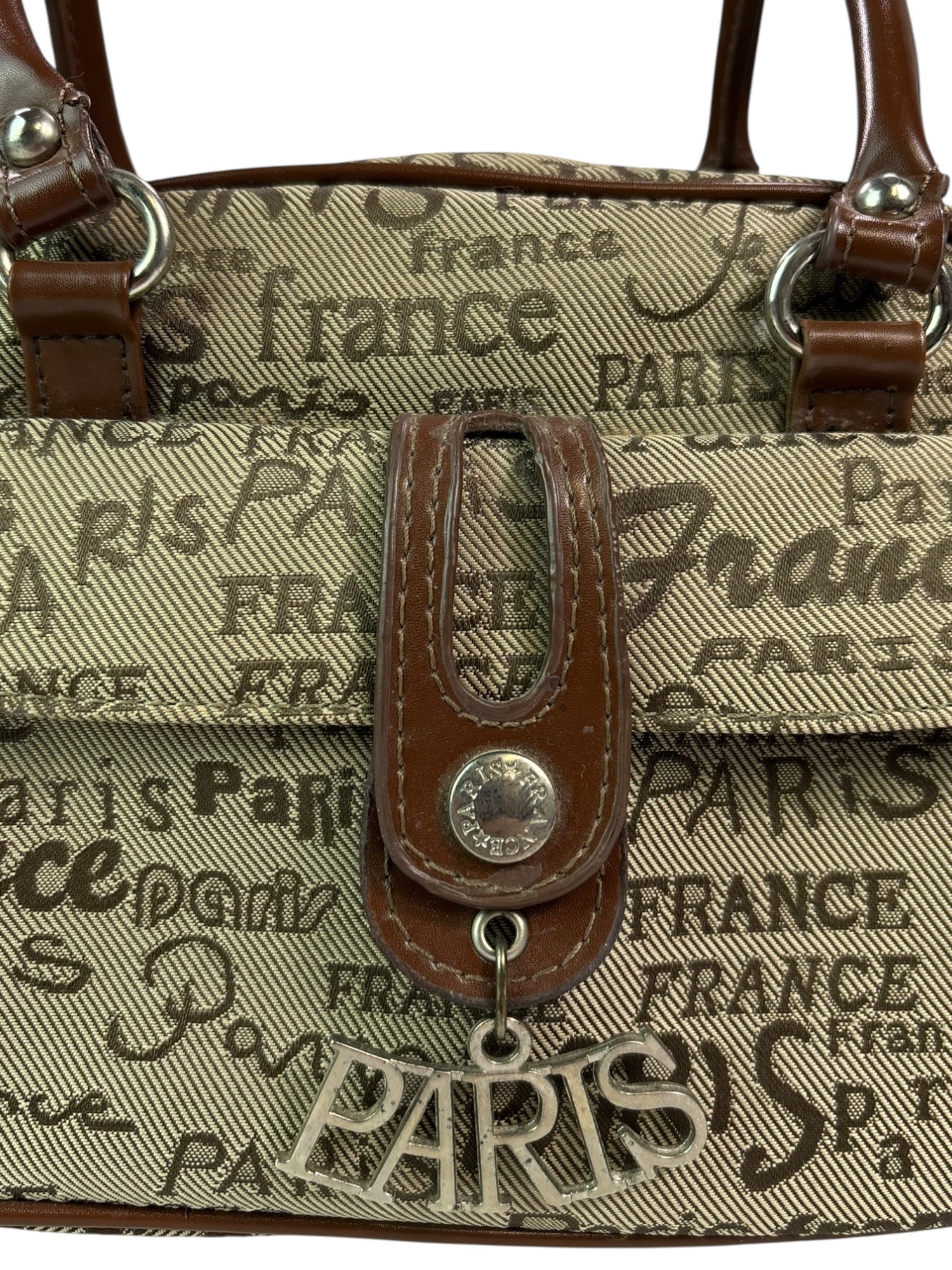 (O/S) Paris France Printed Purse