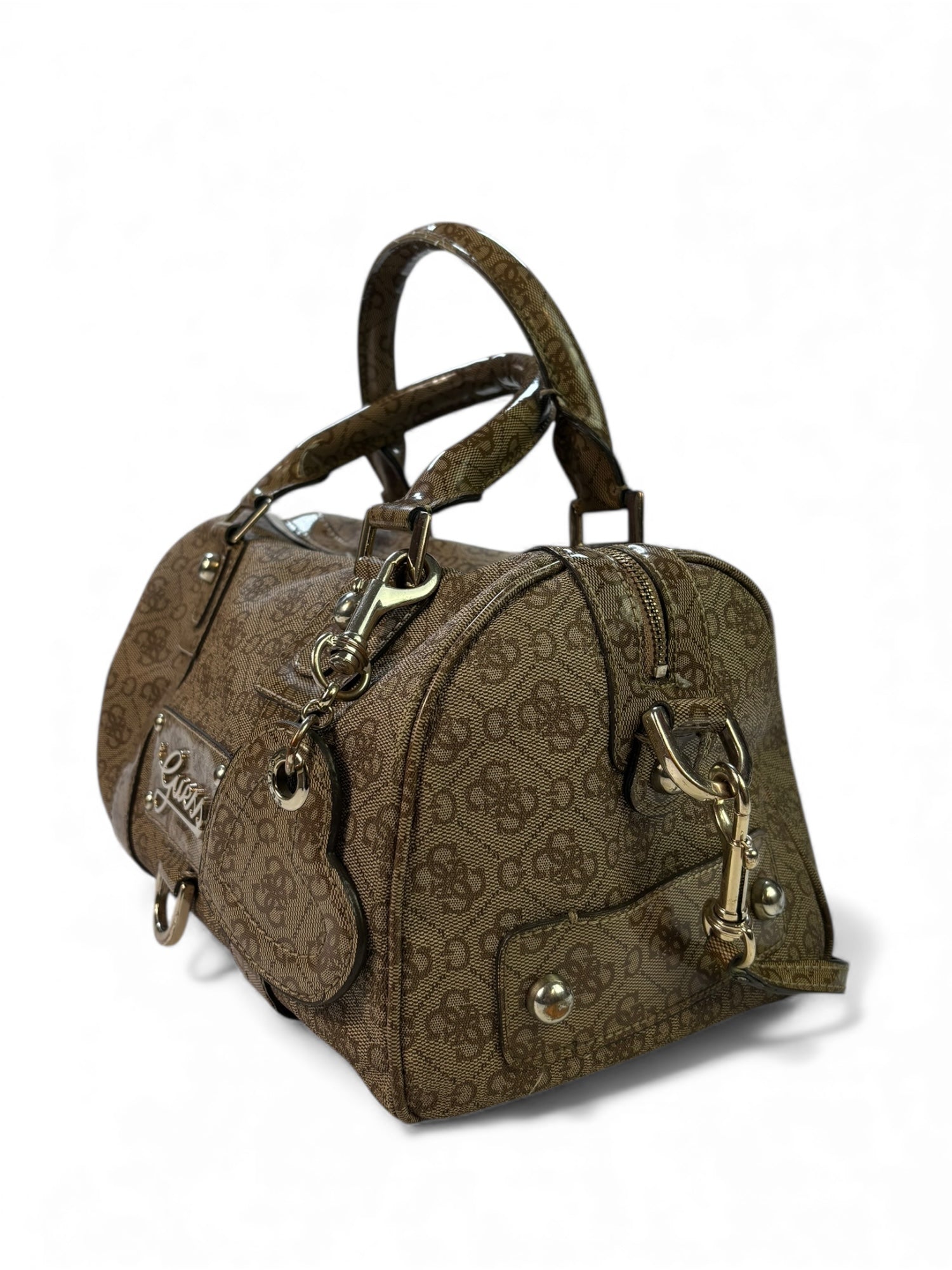 Light Brown y2k Guess Handbag