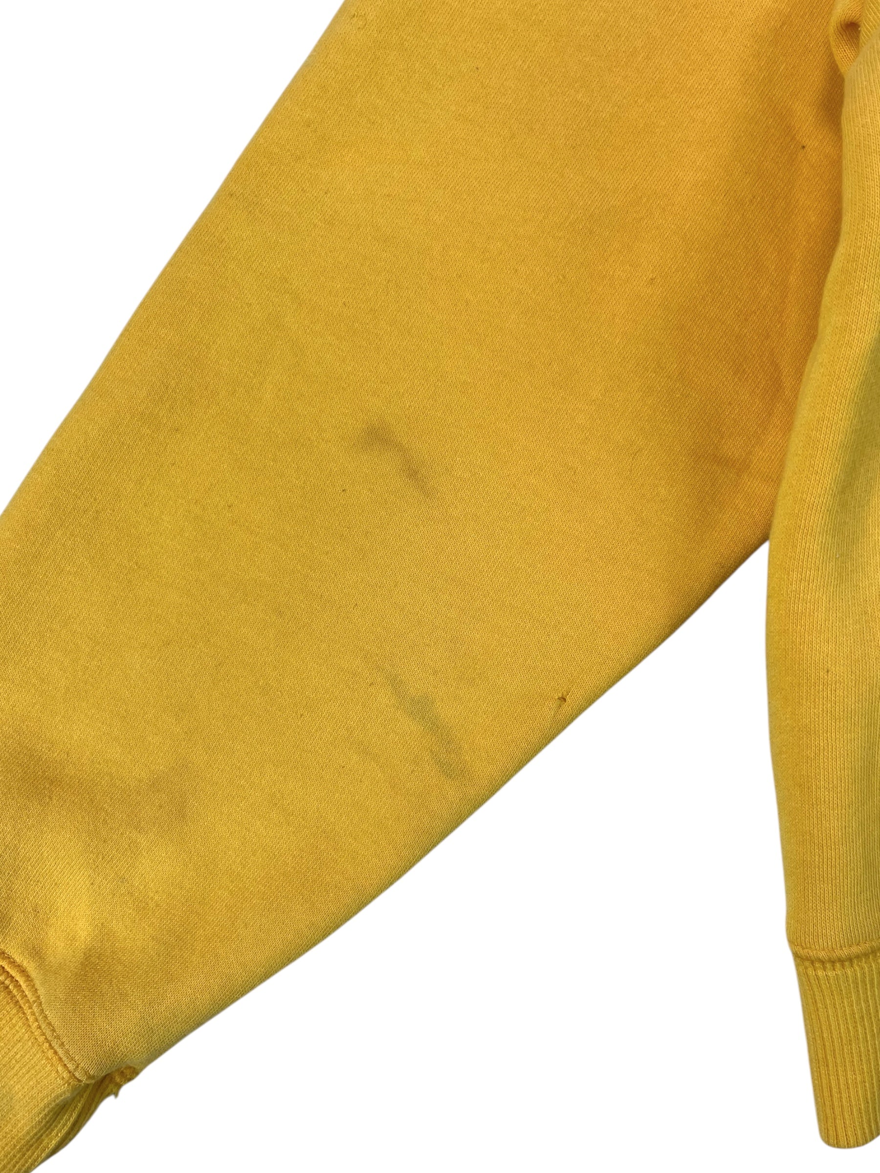 (S) Adidas Yellow Crewneck