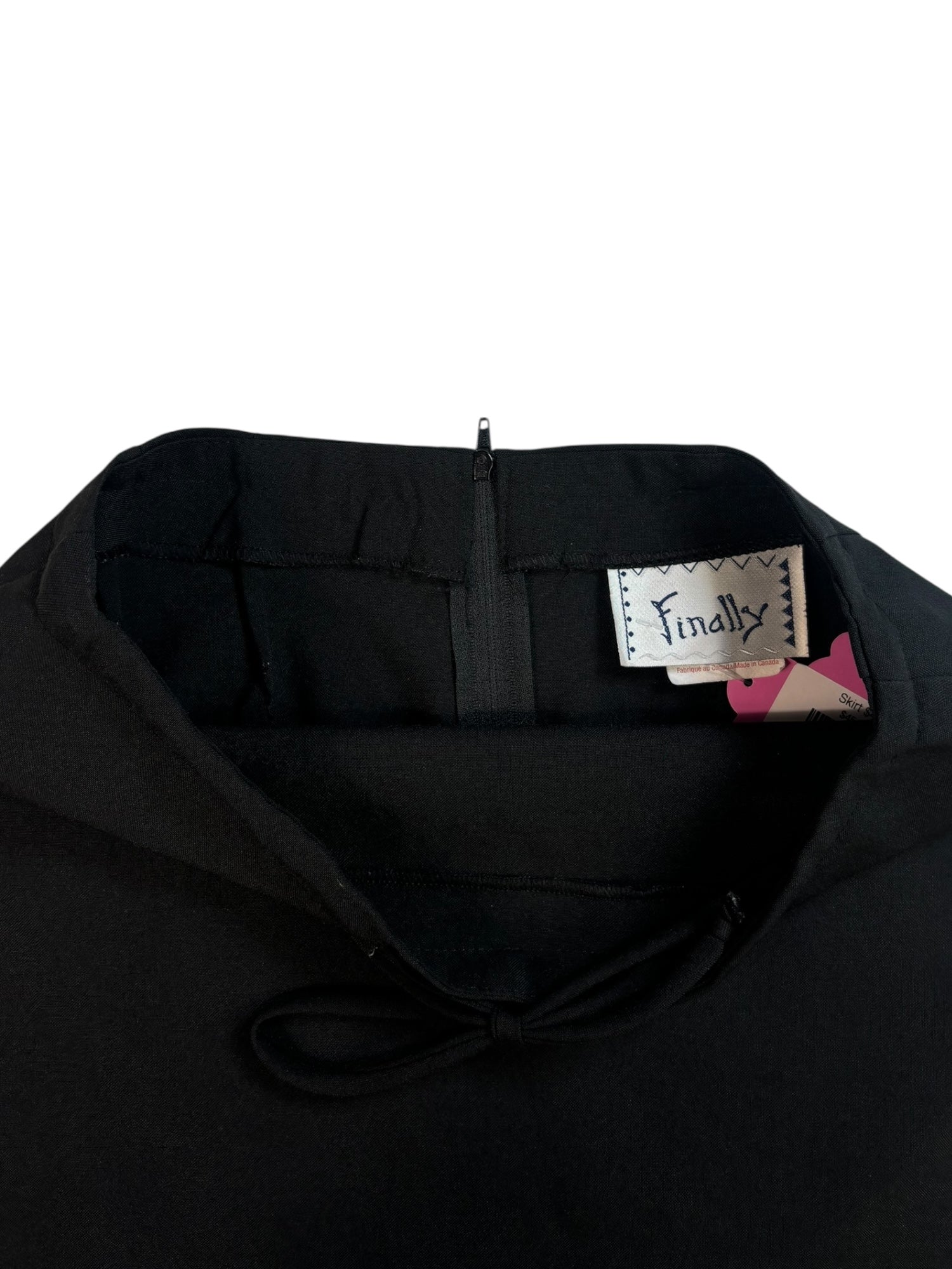 (S) Black Mini Skirt