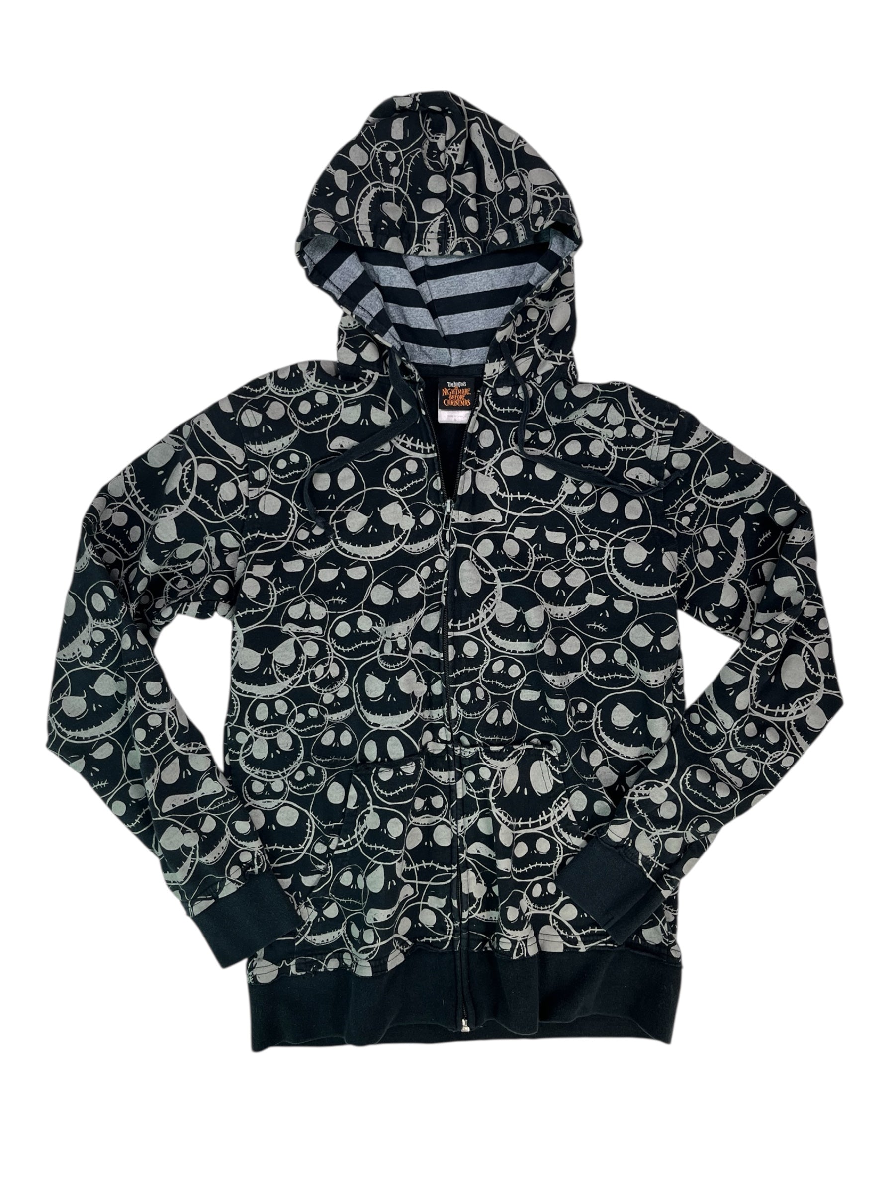 (S) Jack Skellington Zip-up Hoodie
